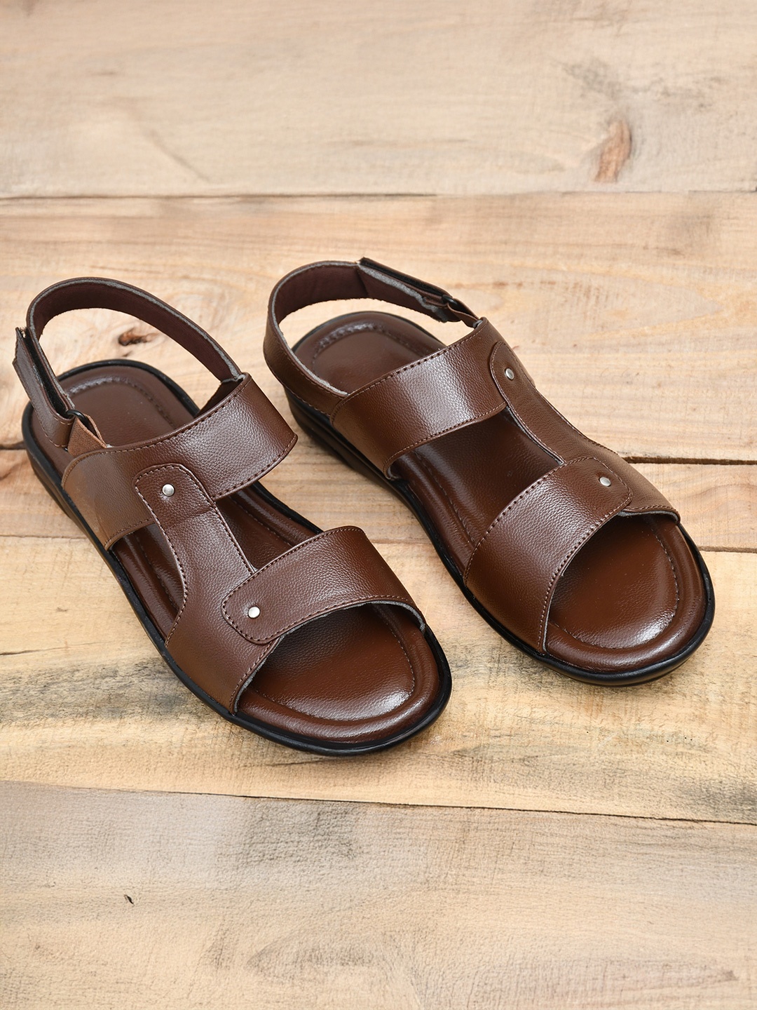 

MOSHTO Men Comfort Sandals, Brown