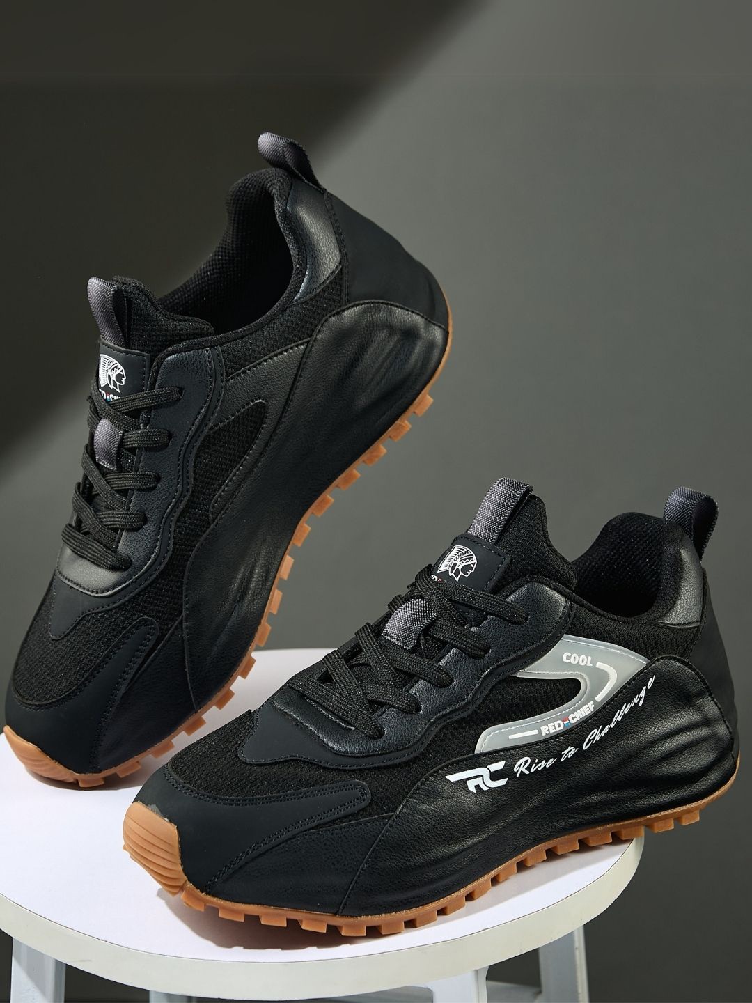 

Red Chief Men Sneakers, Black