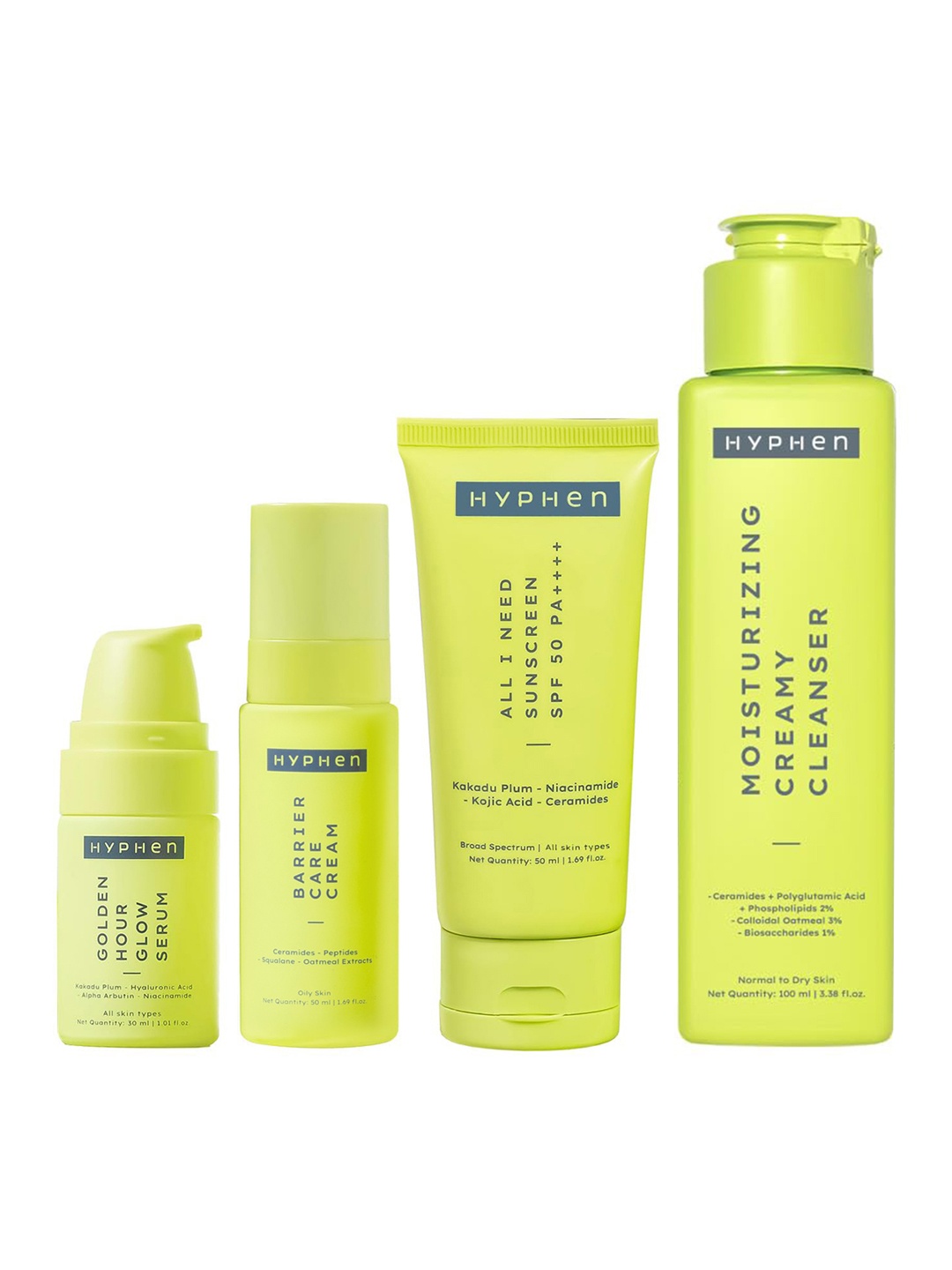 

Hyphen Glow & Hydrate Skin Care Combo, Green