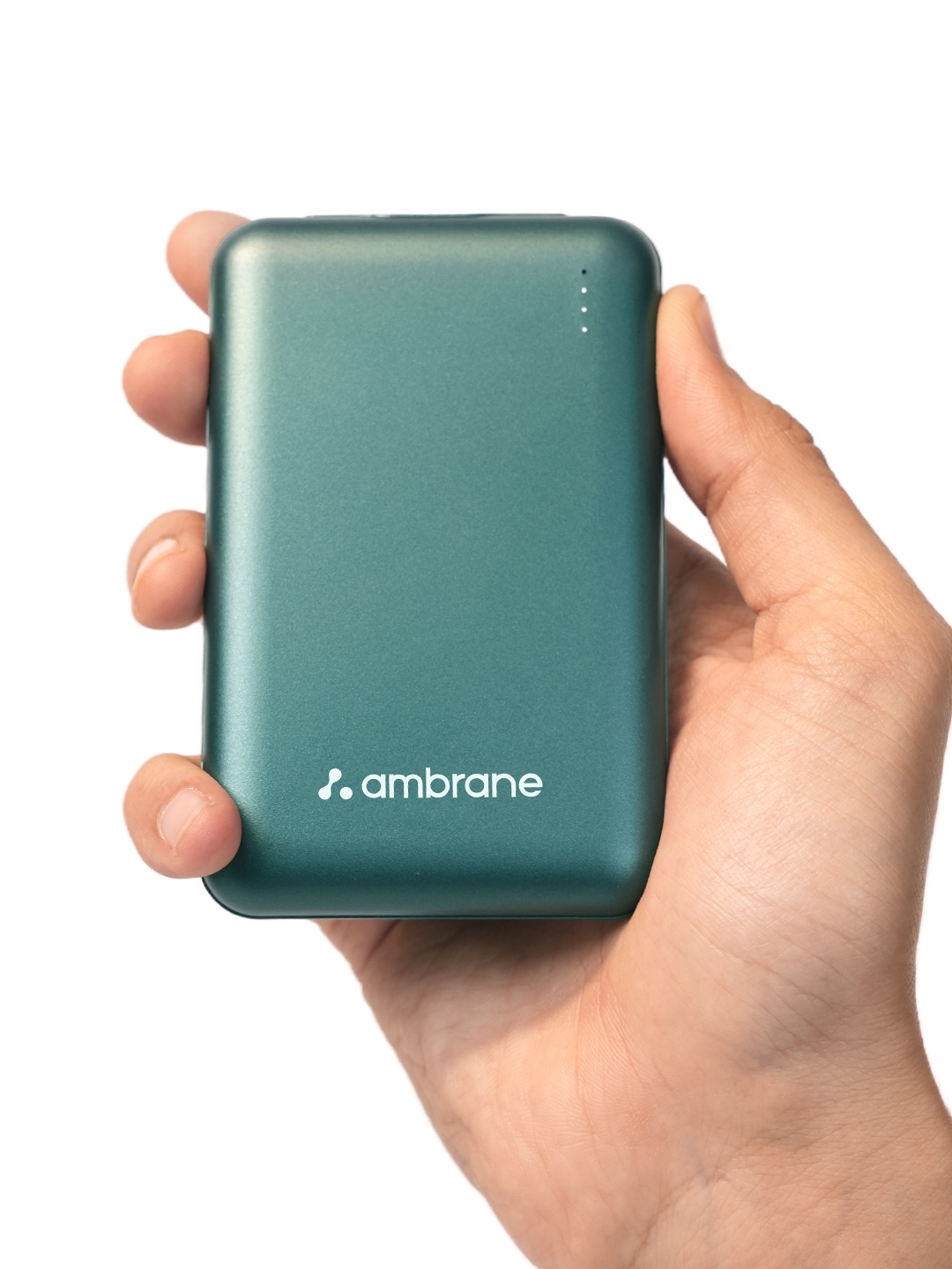 

Ambrane 10000mah Fast Charging Powerbank Compact Stylish Iphone & Android Powerlit, Green