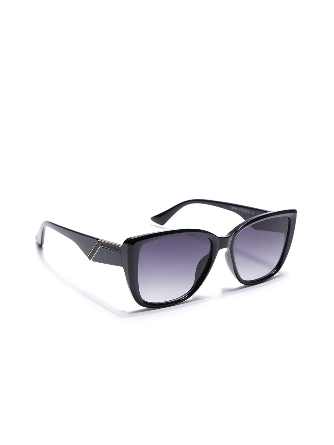 

Eyejack Women Cateye Sunglasses with UV Protected Lens, Black