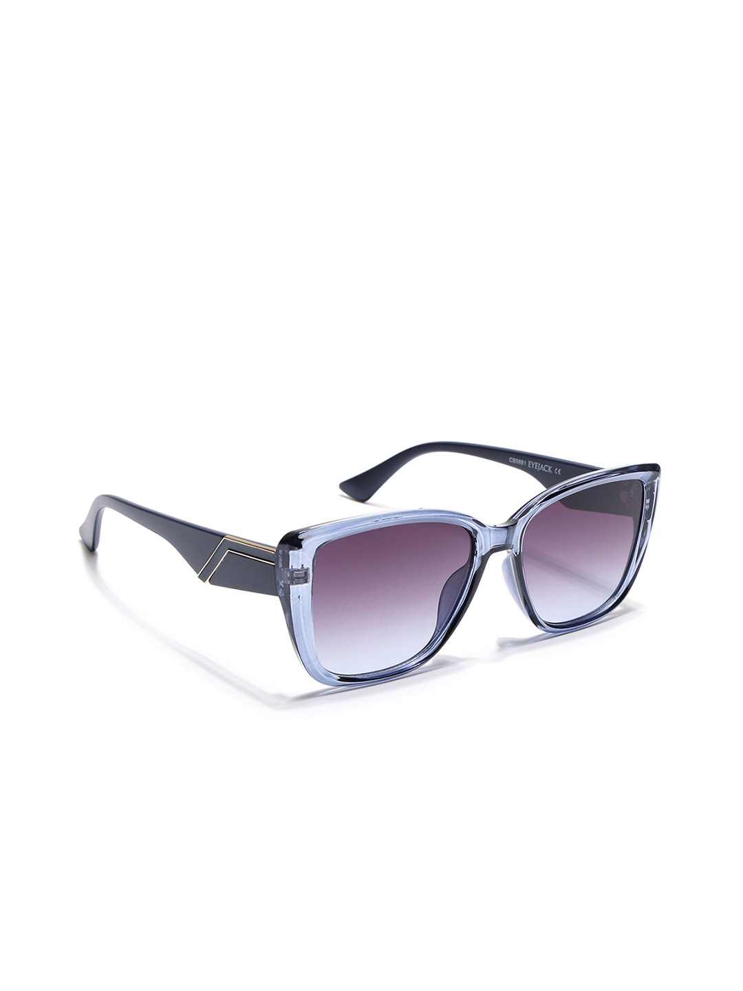 

Eyejack Women Cateye Sunglasses with UV Protected Lens, Black