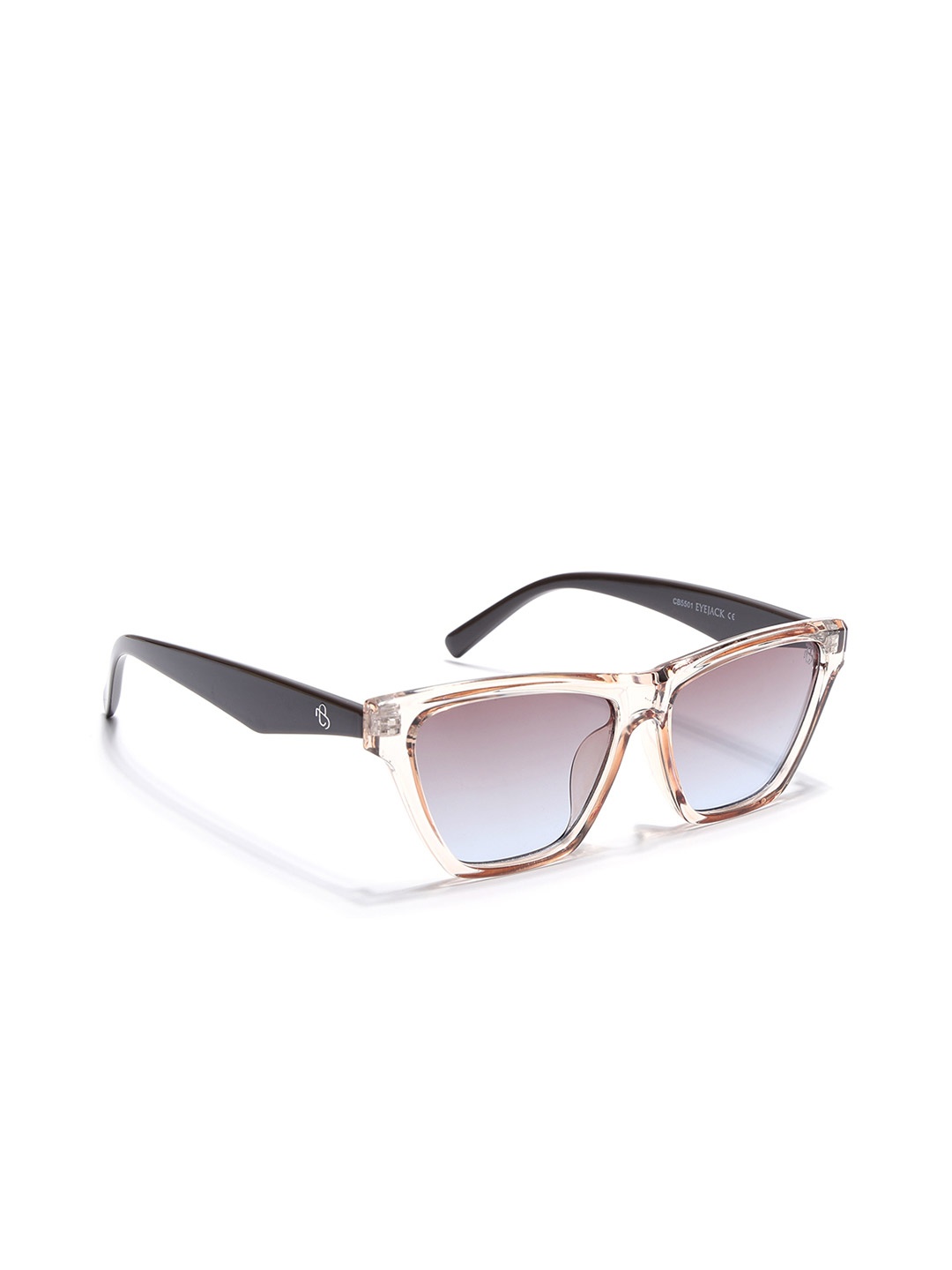 

Eyejack Women Cateye Sunglasses with UV Protected Lens, Brown