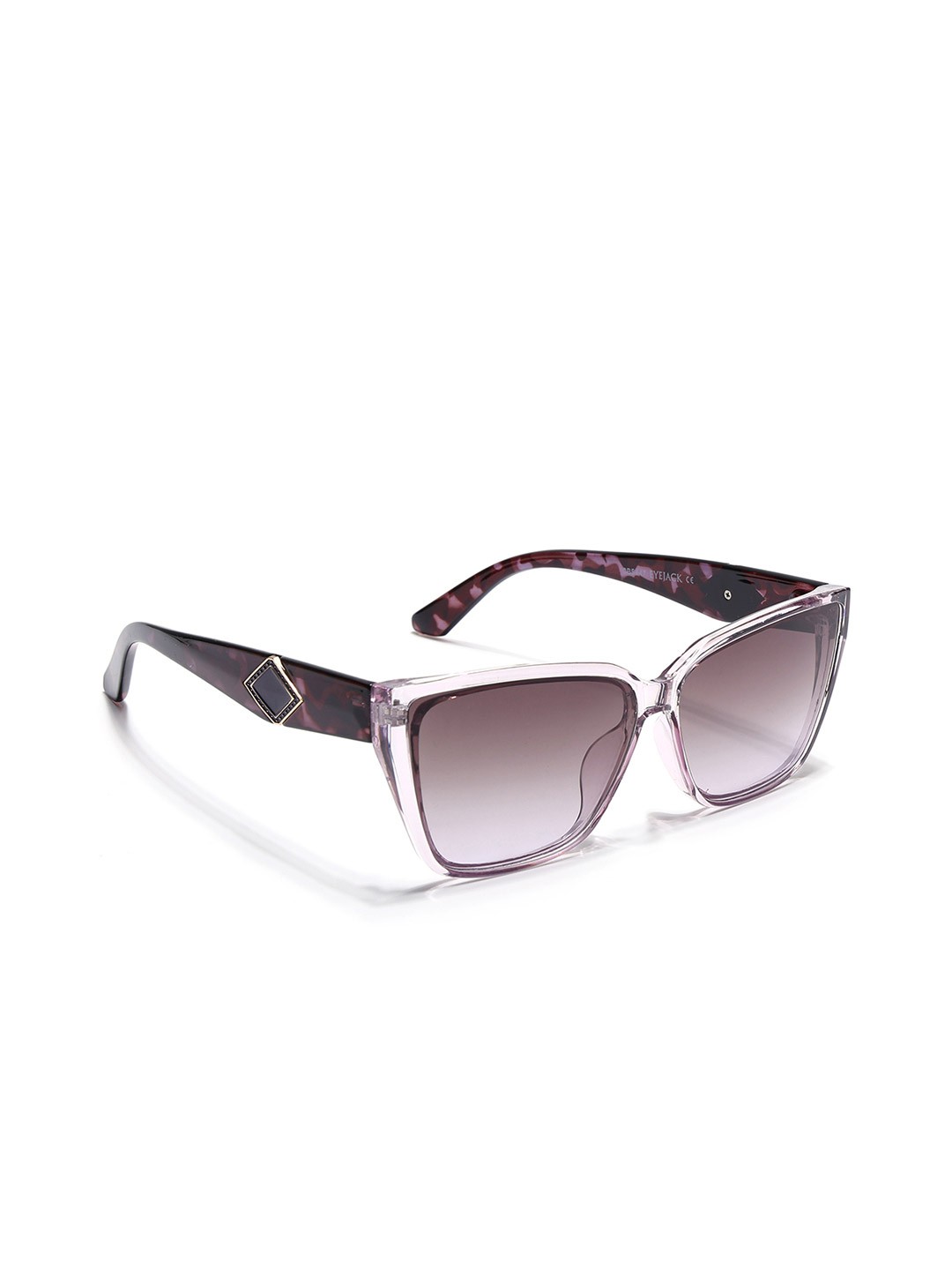 

Eyejack Women Cateye Sunglasses with UV Protected Lens, Brown