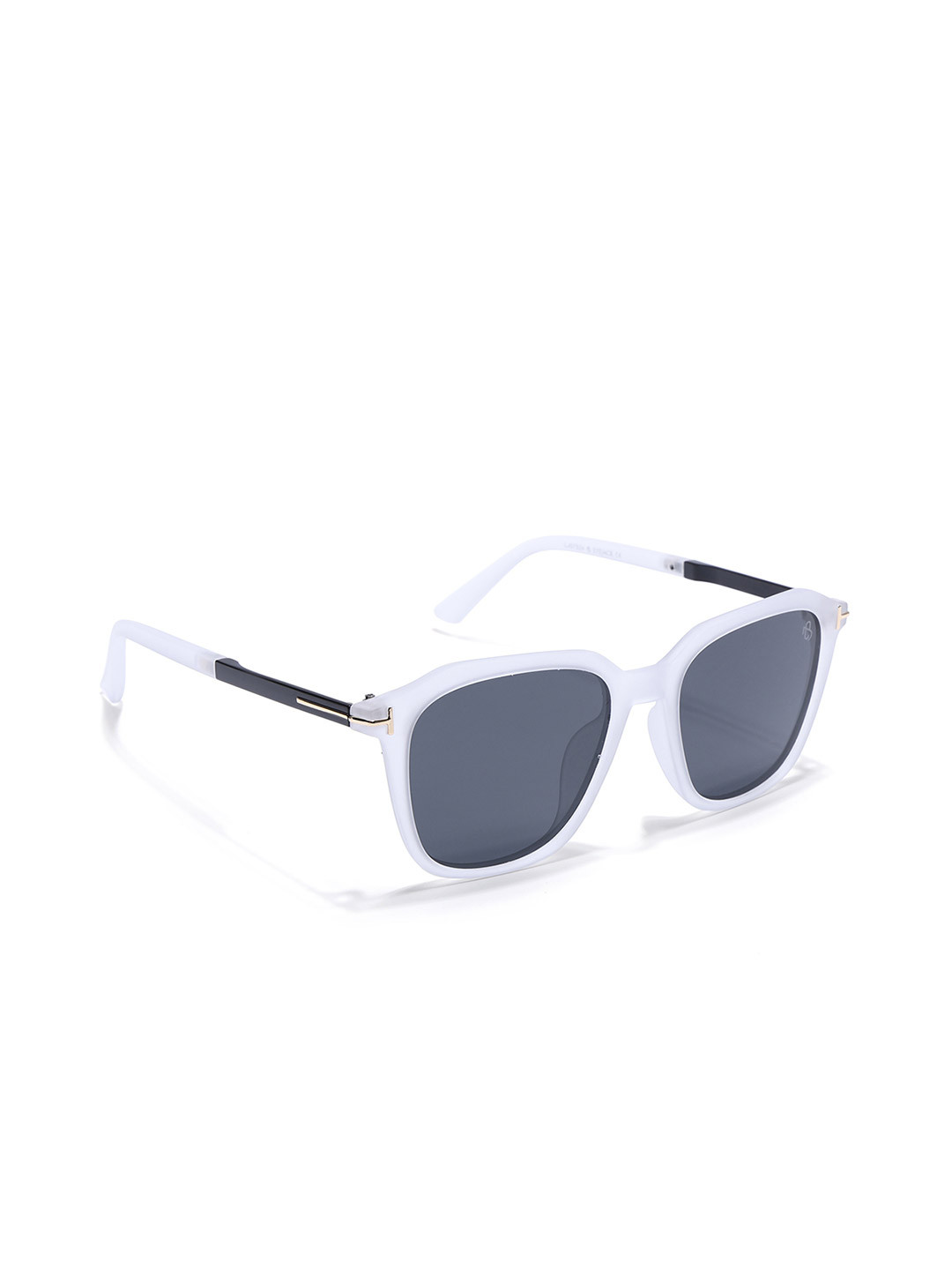 

Eyejack Unisex Square Sunglasses with Polarised and UV Protected Lens, Grey