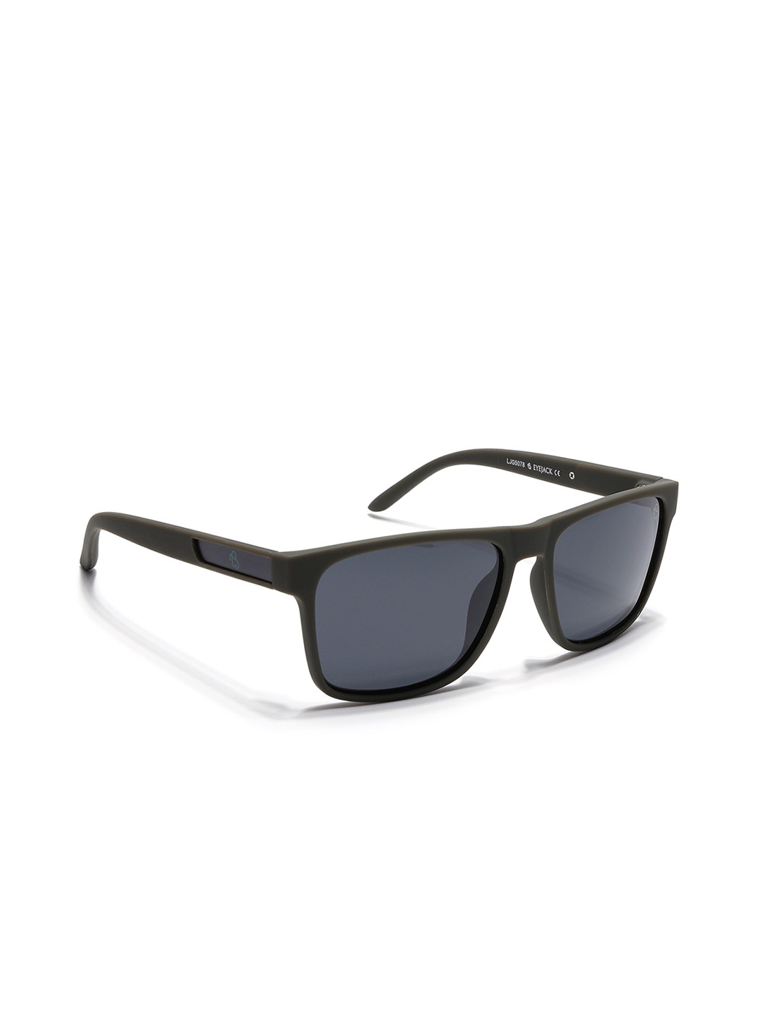 

Eyejack Unisex Wayfarer Sunglasses with Polarised and UV Protected Lens, Grey