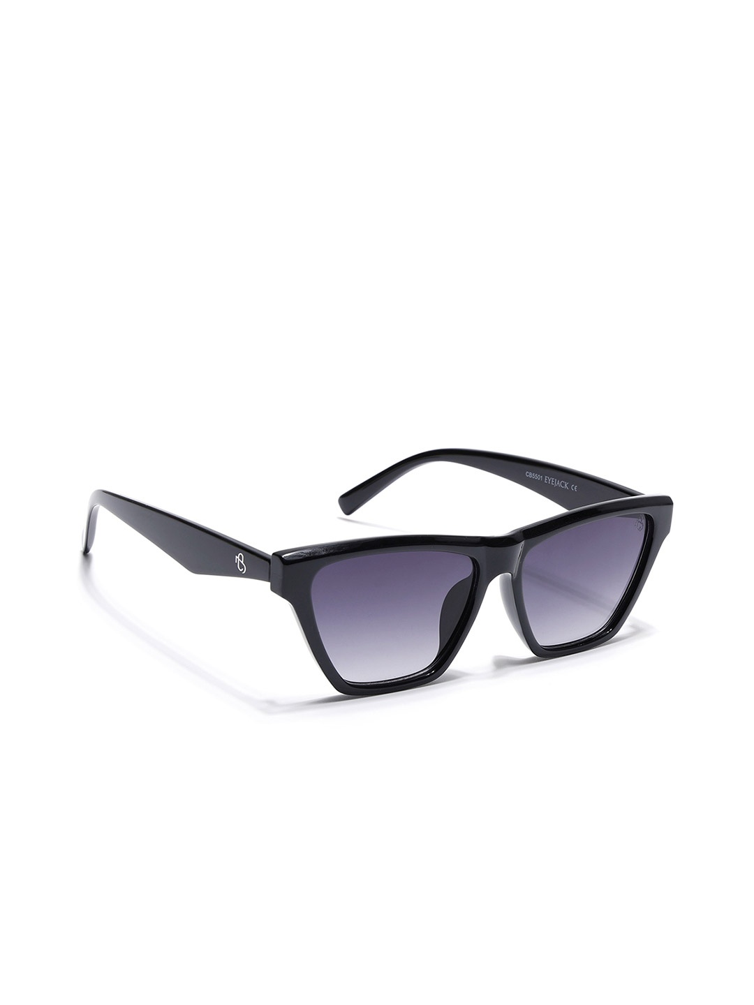 

Eyejack Women Cateye Sunglasses with UV Protected Lens, Black
