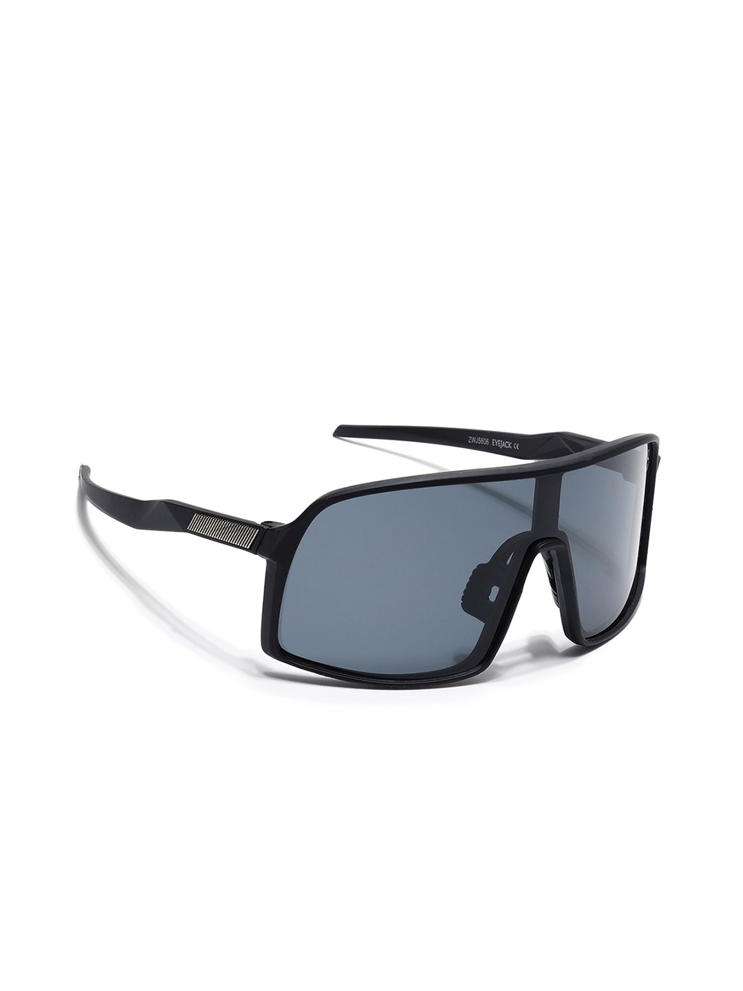 

Eyejack Unisex Shield Sunglasses with UV Protected Lens, Grey