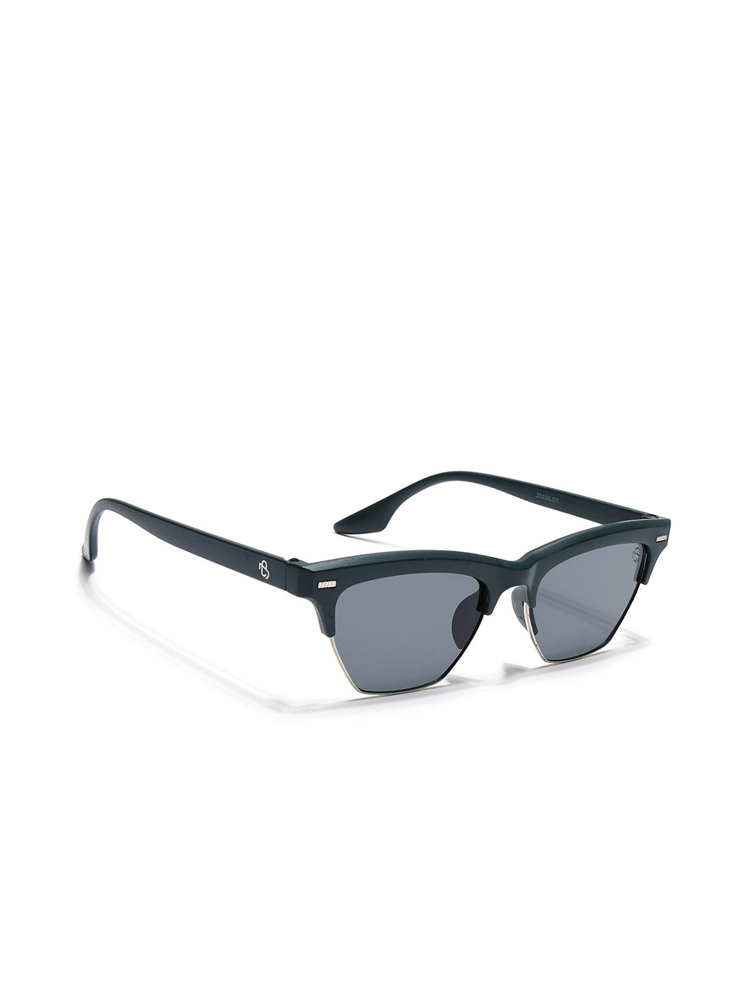 

Eyejack Unisex Square Sunglasses with UV Protected Lens, Black