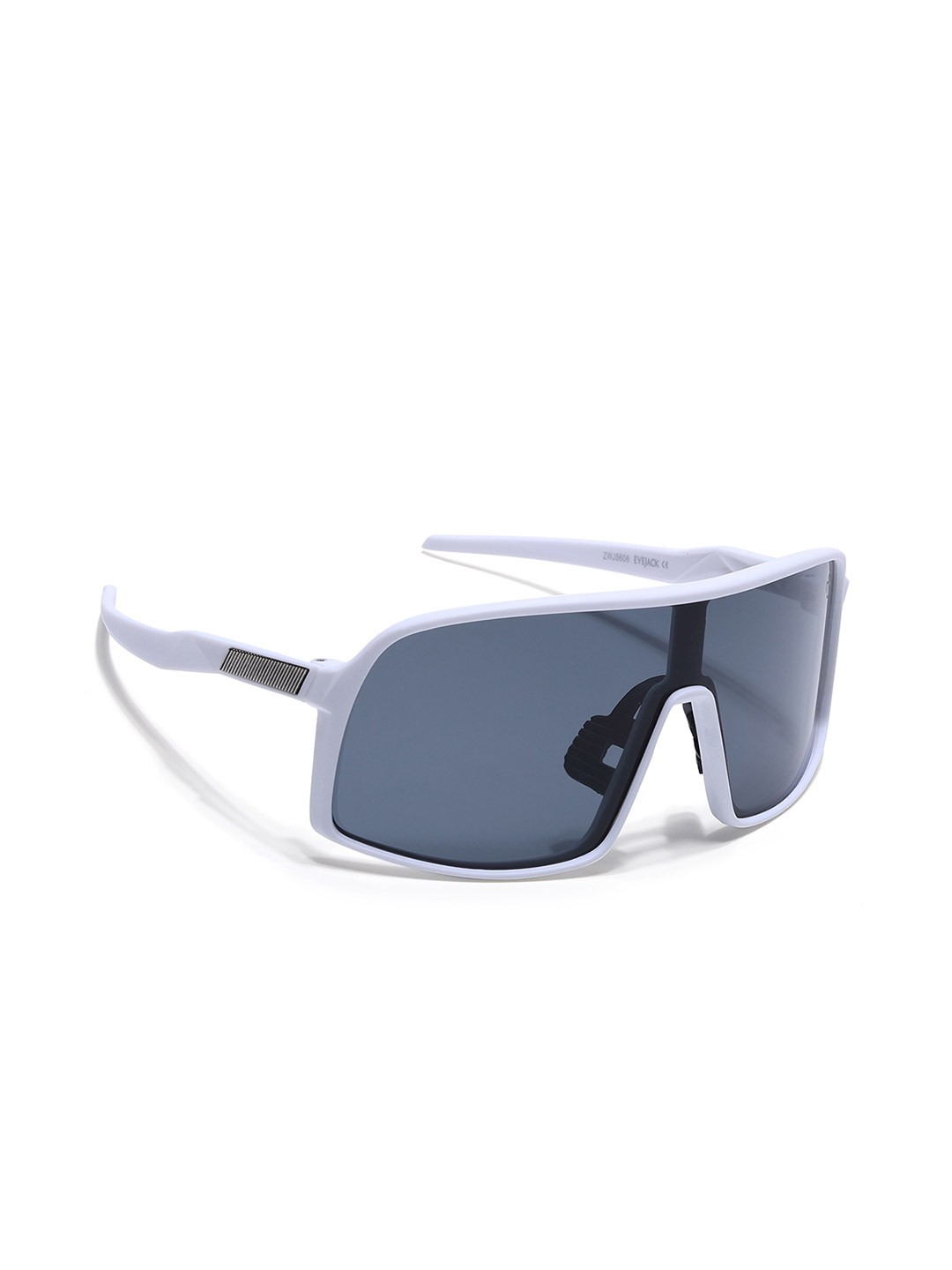 

Eyejack Unisex Shield Sunglasses with UV Protected Lens, Grey