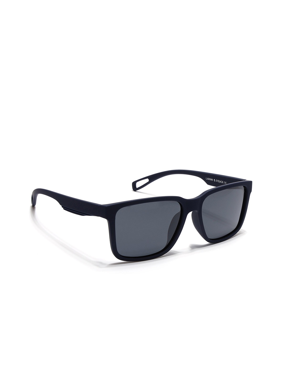 

Eyejack Unisex Wayfarer Sunglasses with Polarised and UV Protected Lens, Black