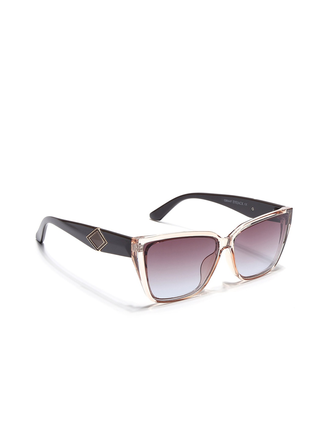 

Eyejack Women Cateye Sunglasses with UV Protected Lens, Brown