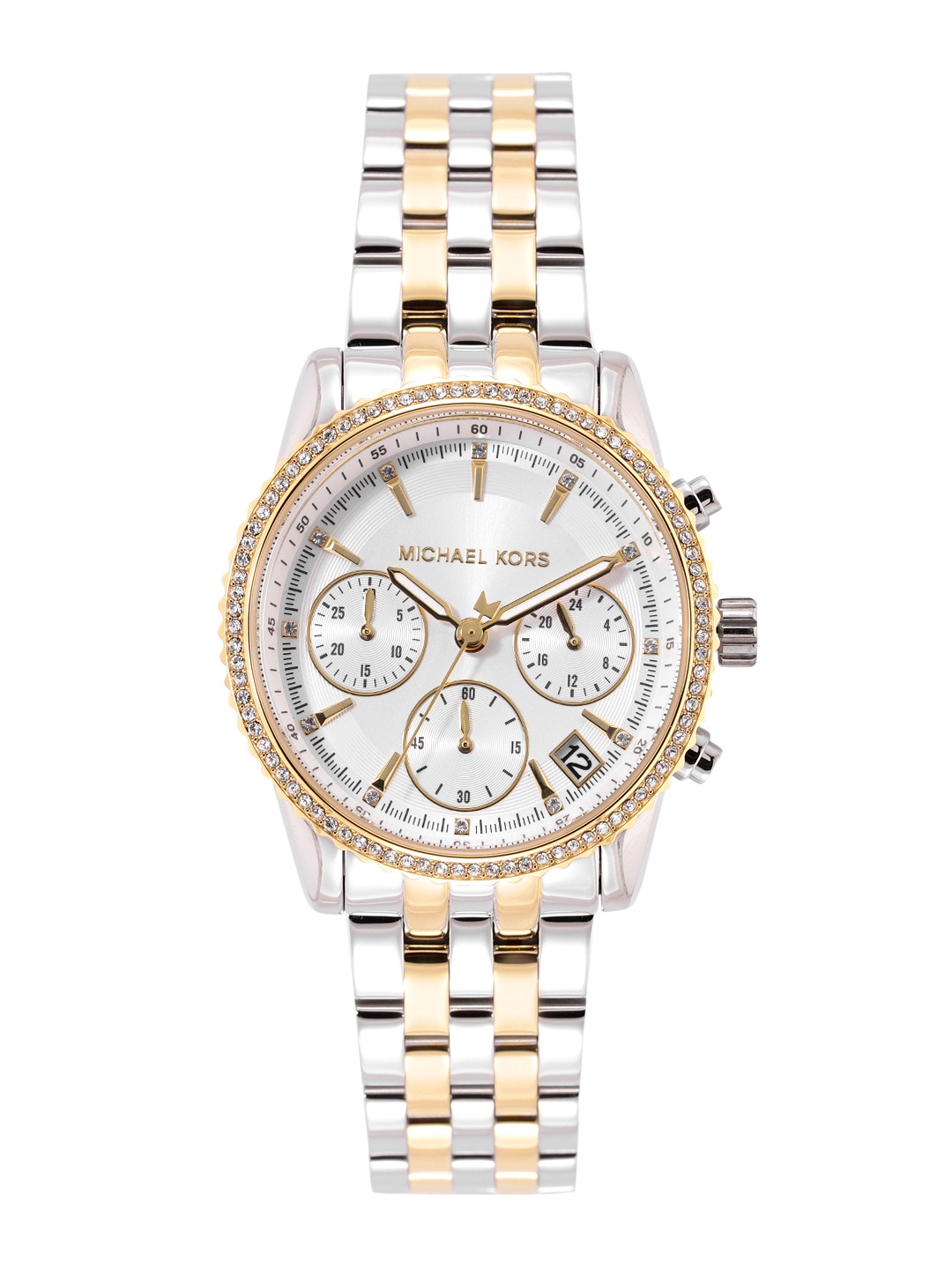 

Michael Kors Women Ritz Chronograph Analogue Watch MK7532I, White