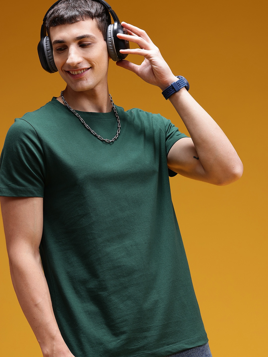 

HERE&NOW Men T-shirt, Green