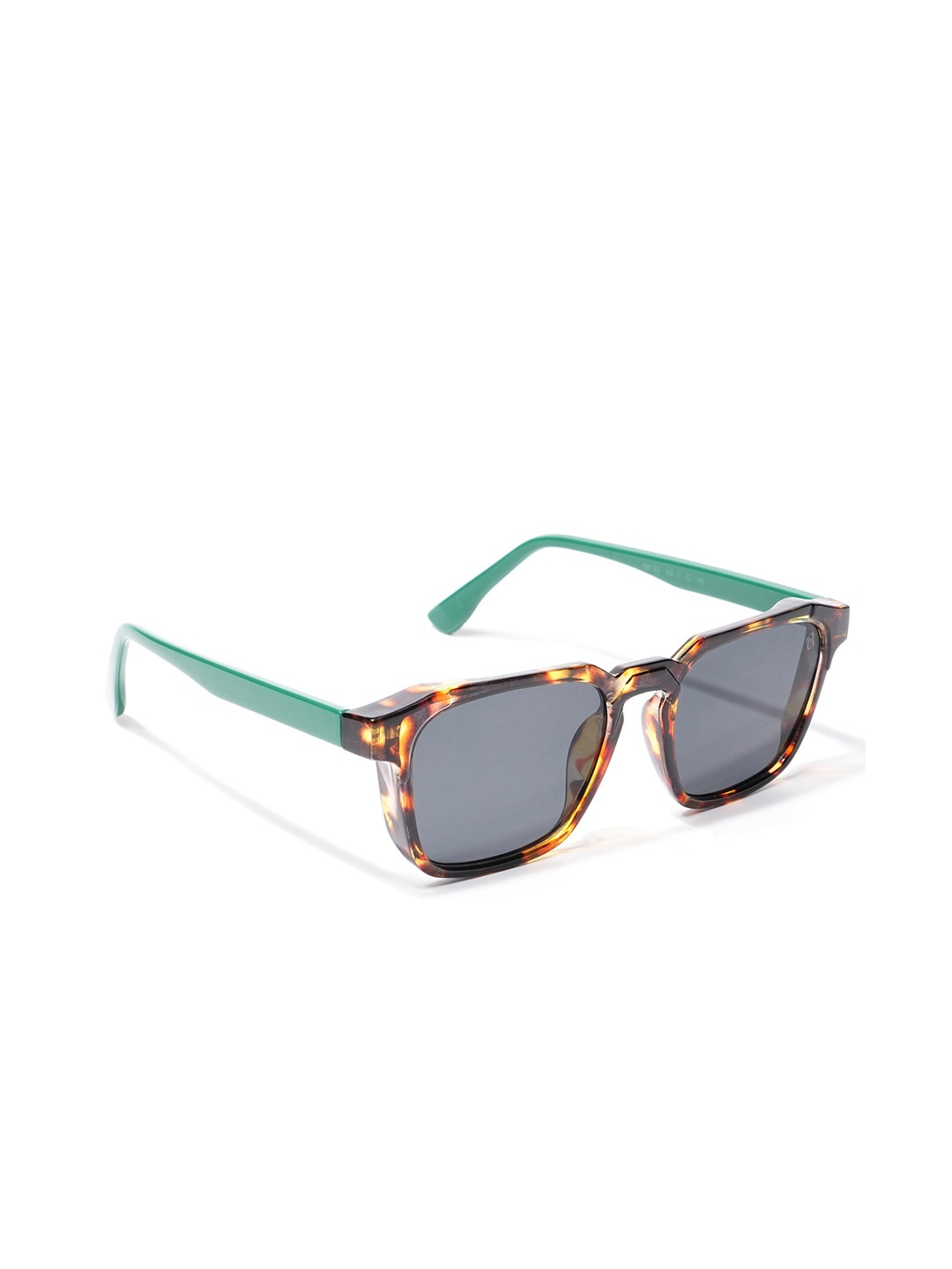 

Eyejack Unisex Square Sunglasses with UV Protected Lens, Black
