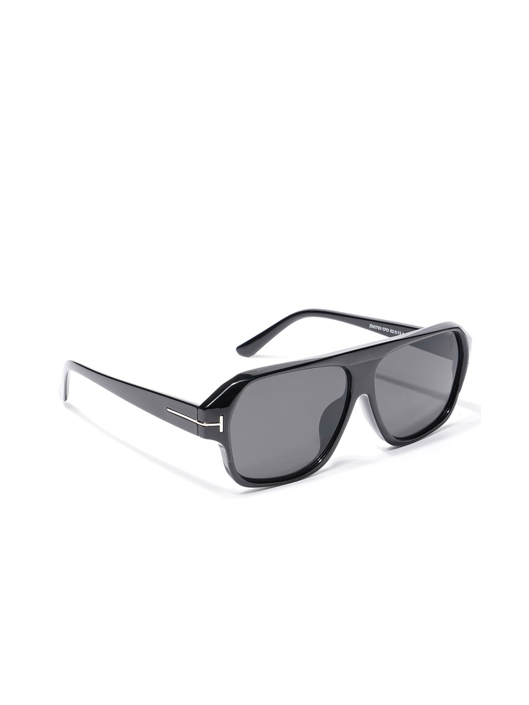 

Eyejack Unisex Square Sunglasses with UV Protected Lens, Black