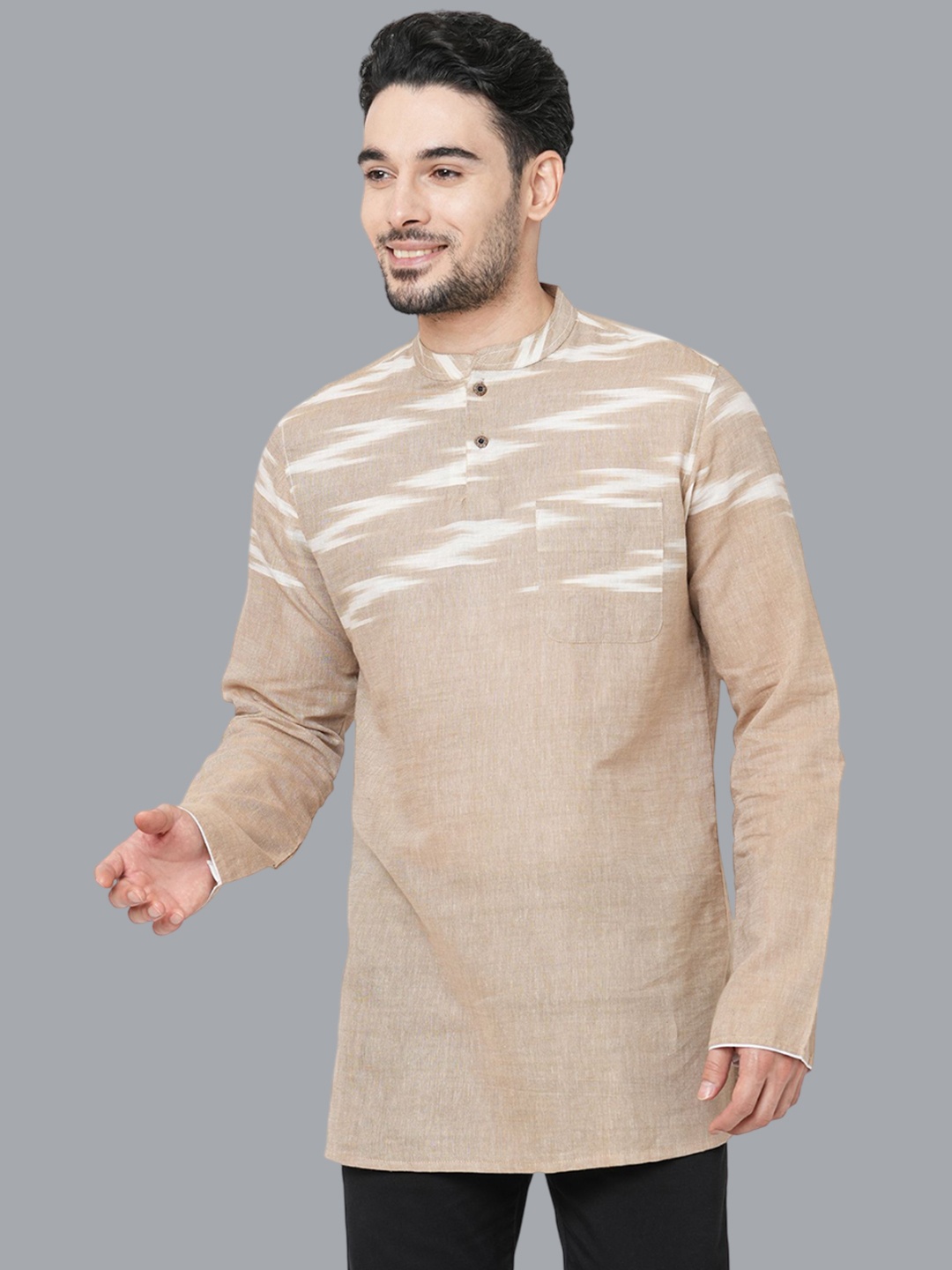 

Arch element Men Kurta, Brown
