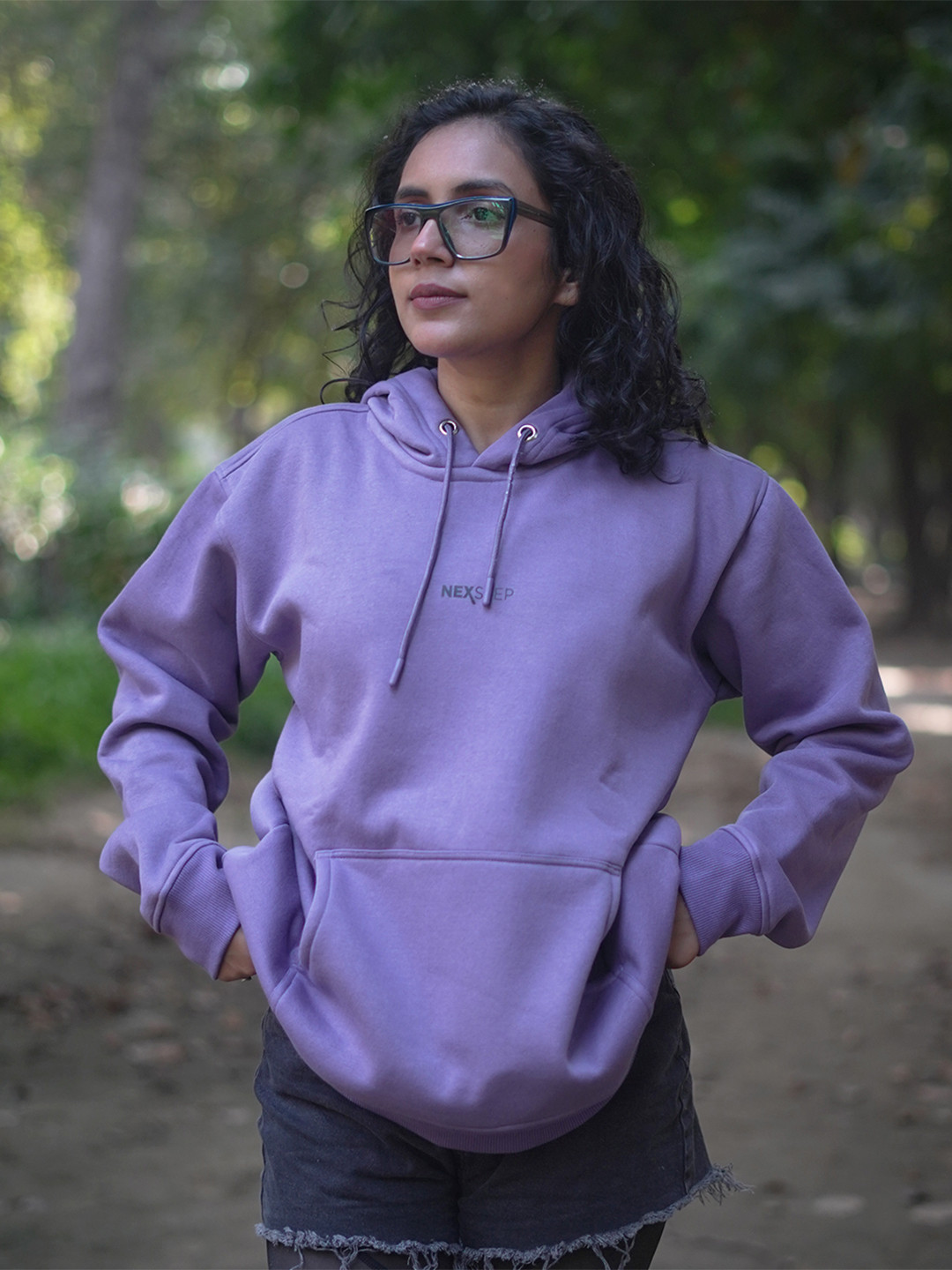 

NEXSTEP Women Hooded Sweatshirt, Lavender