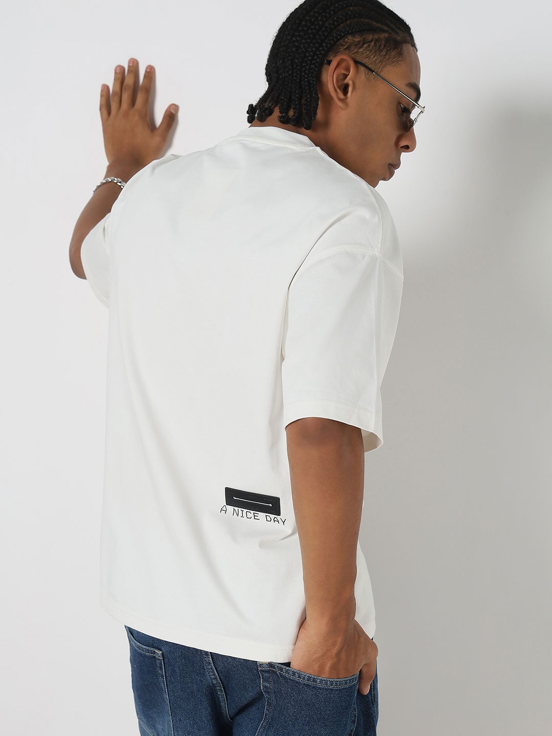 

SHOWOFF Men Printed T-shirt, White
