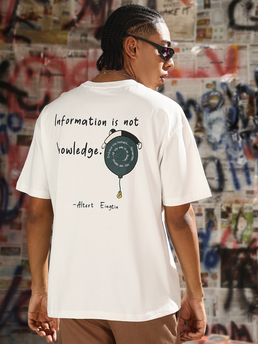 

SHOWOFF Men Printed T-shirt, White