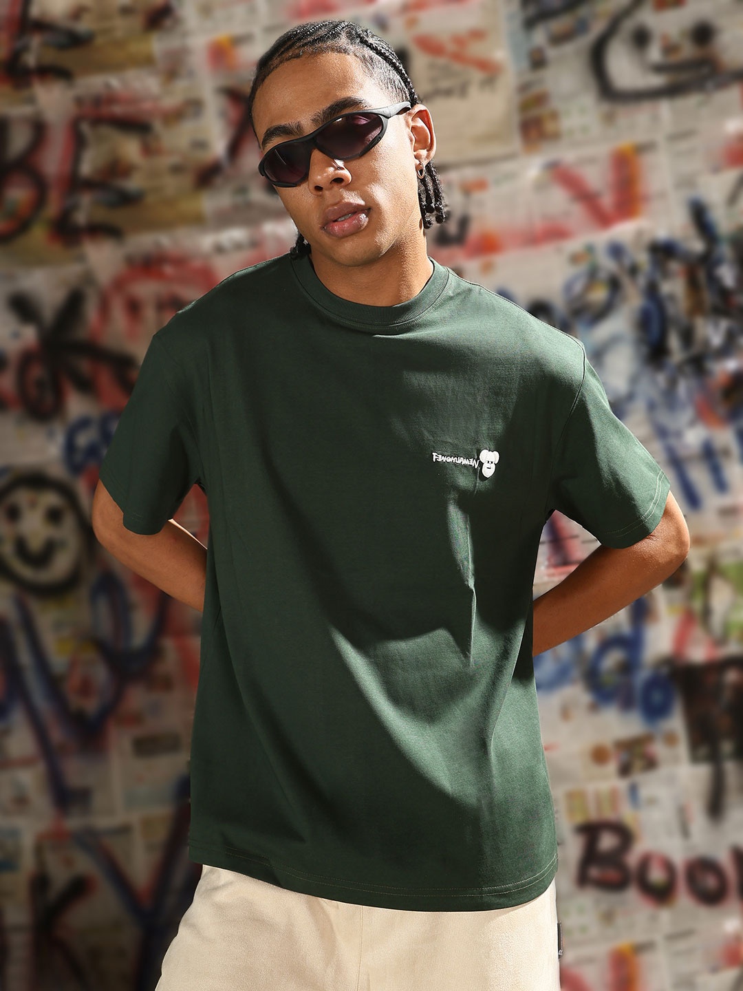

SHOWOFF Men T-shirt, Green