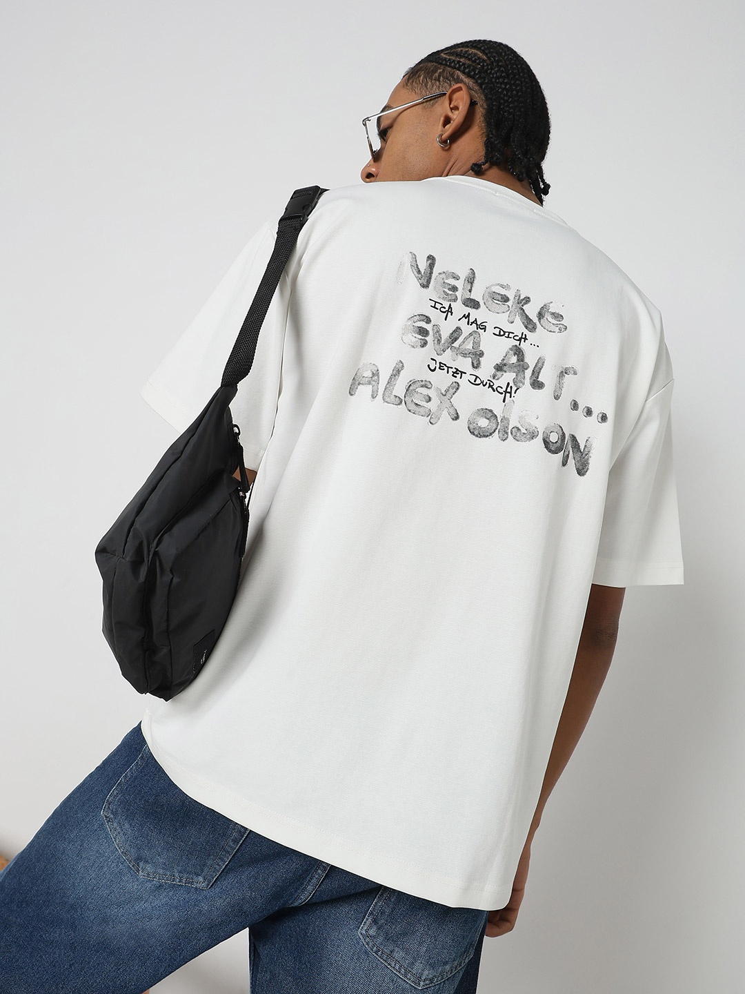 

SHOWOFF Men Printed T-shirt, White