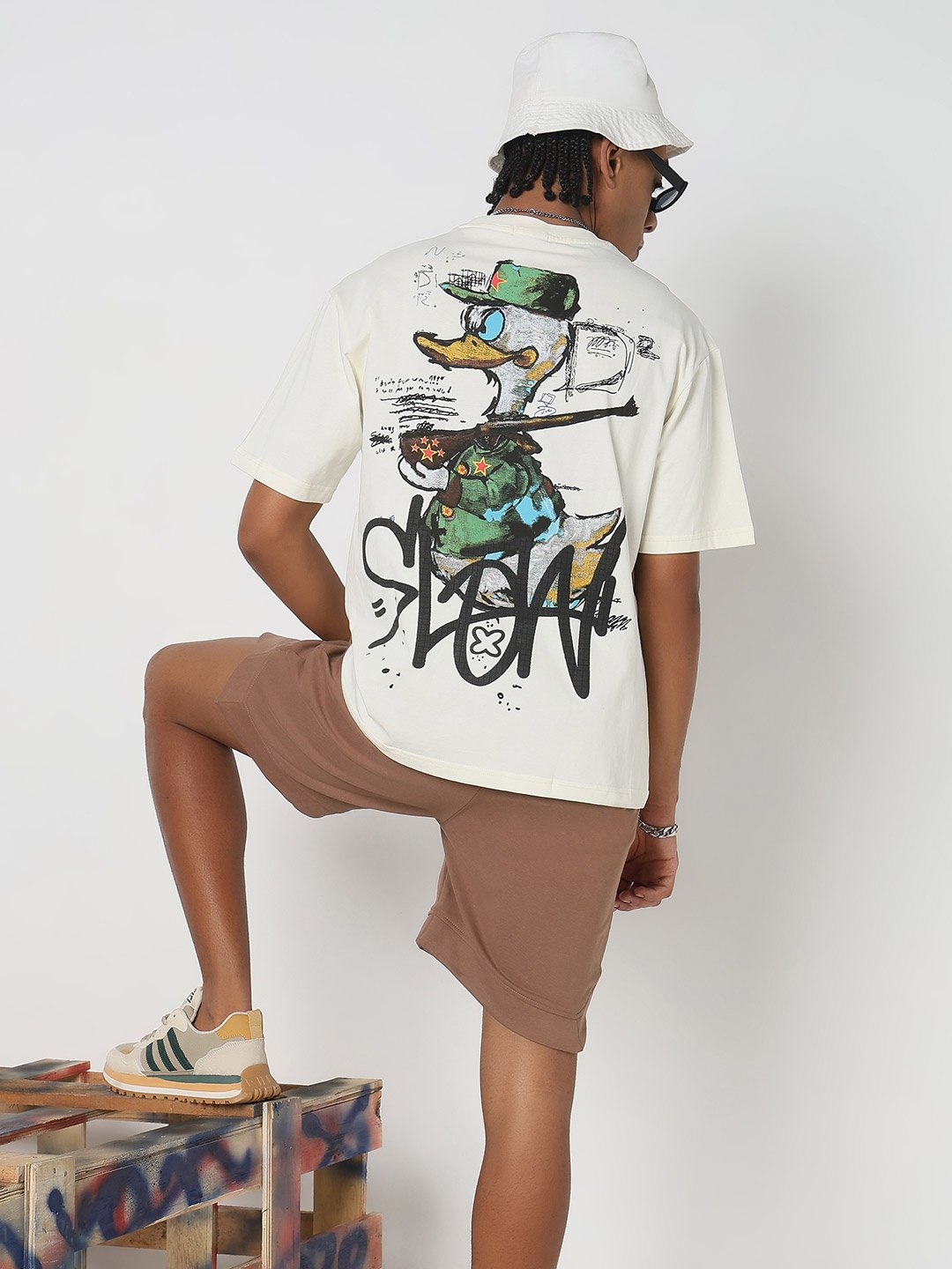 

SHOWOFF Men Printed T-shirt, White