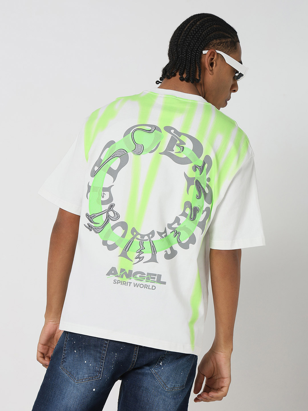 

SHOWOFF Men Printed T-shirt, White