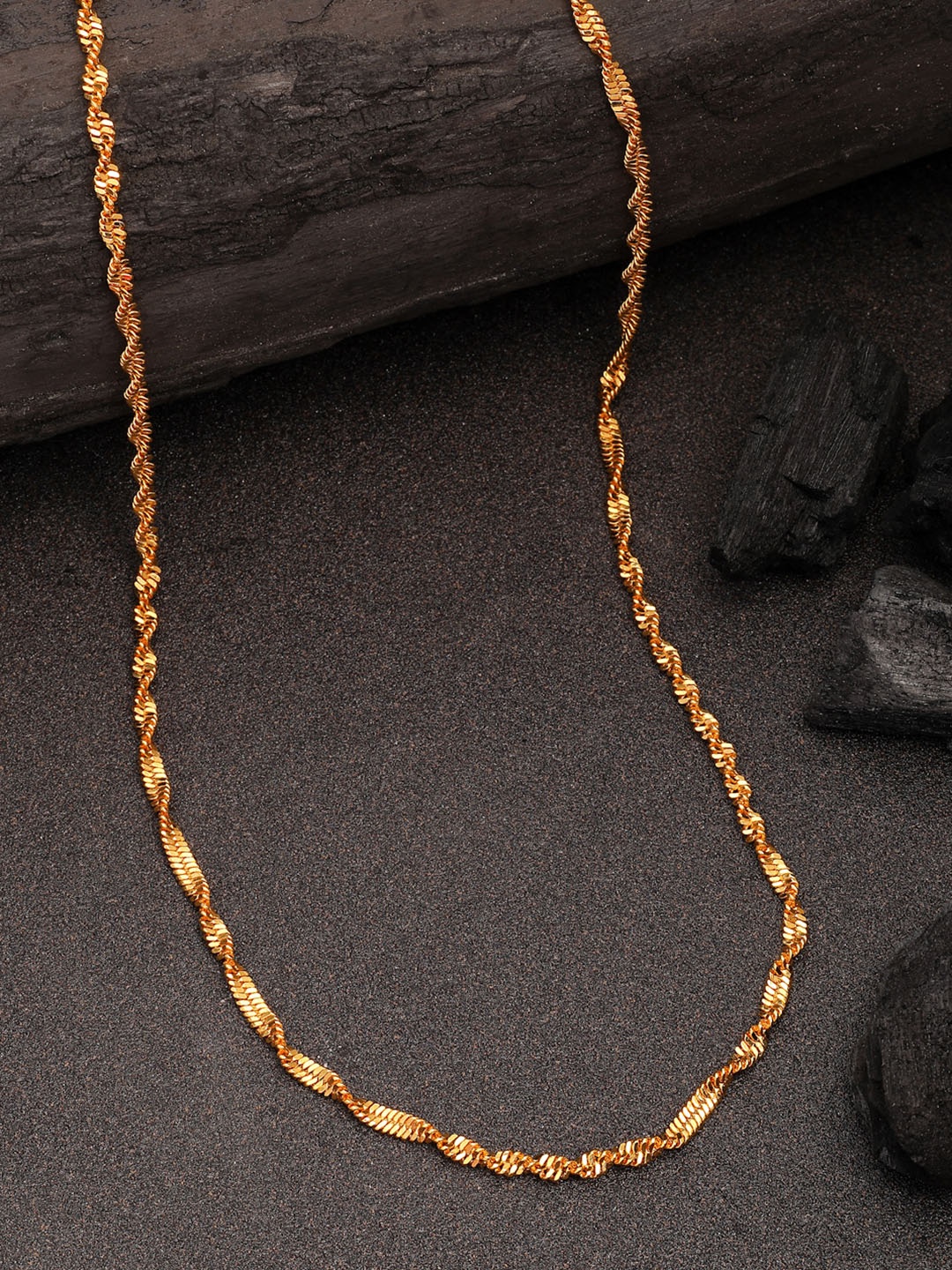 

Anouk Women Gold-Plated Minimal Chain