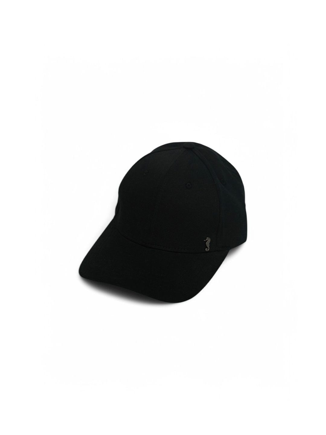 

The Sea Horse Men Embroidered Baseball Cap, Black