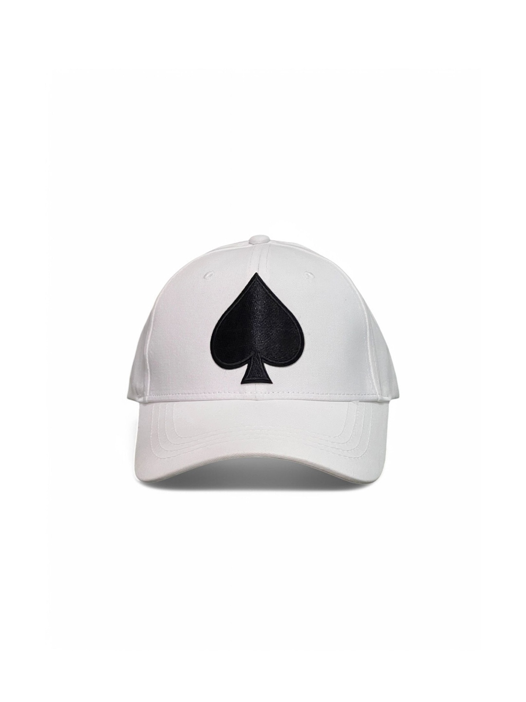 

The Sea Horse Men Cotton Embroidered Baseball Cap, White