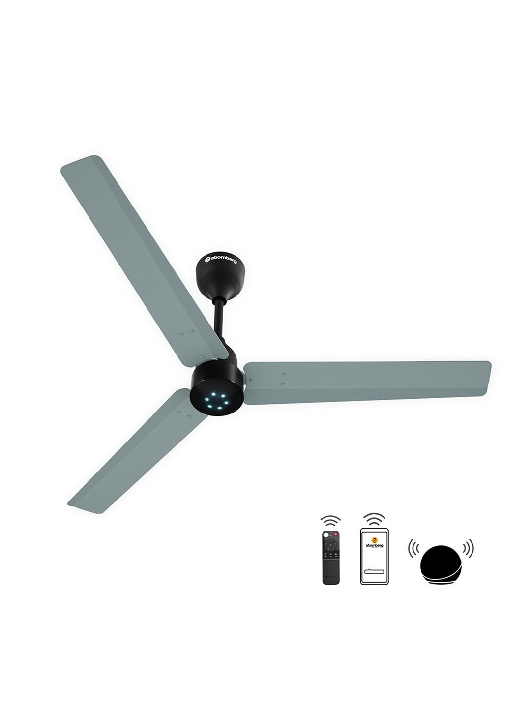 

Atomberg Technologies Renesa Smart Misty Teal Remote Controlled 3 Blades Ceiling Fan