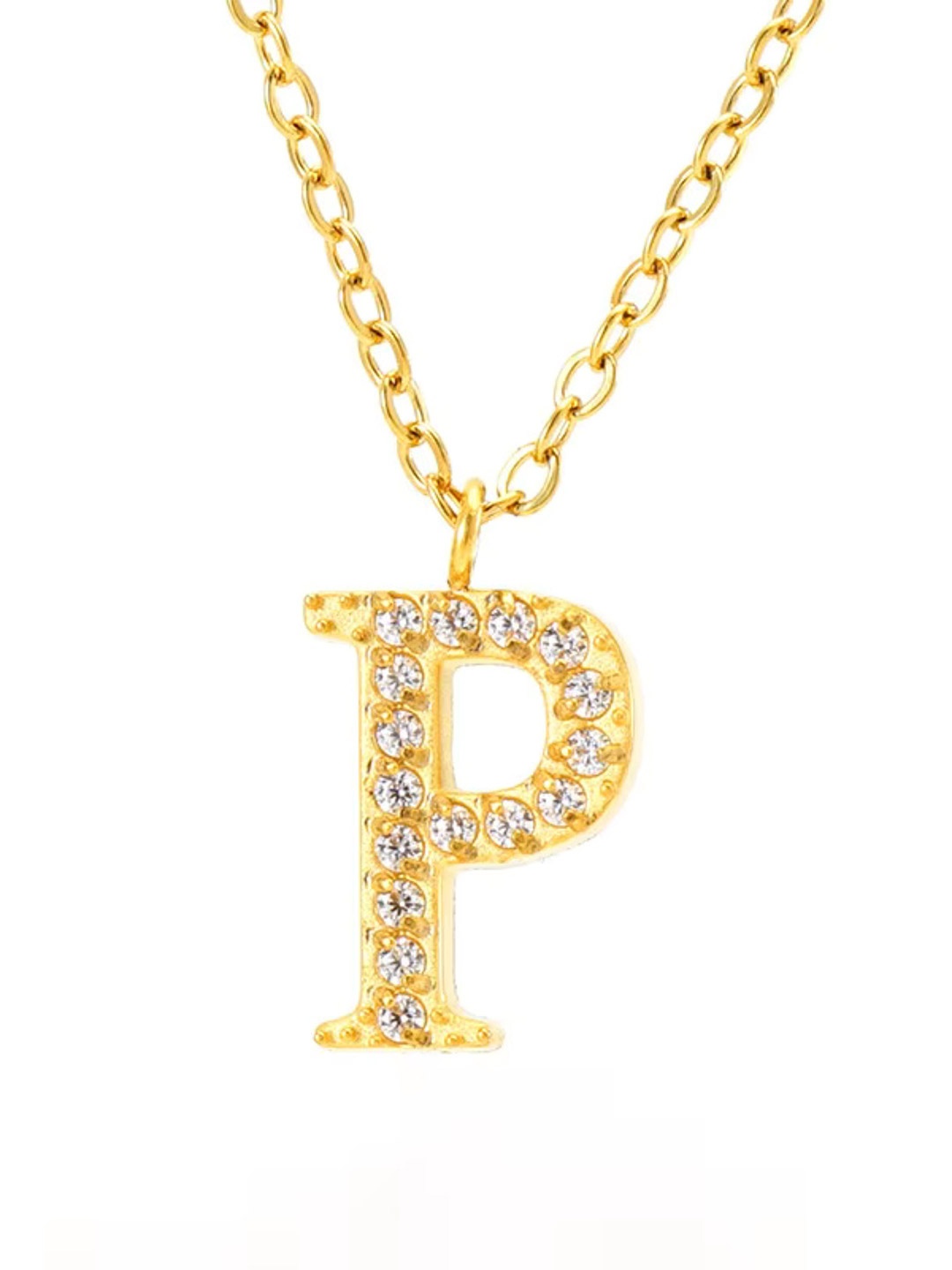 

ZAISHA 18K Gold-Plated Contemporary Pendant With Chain