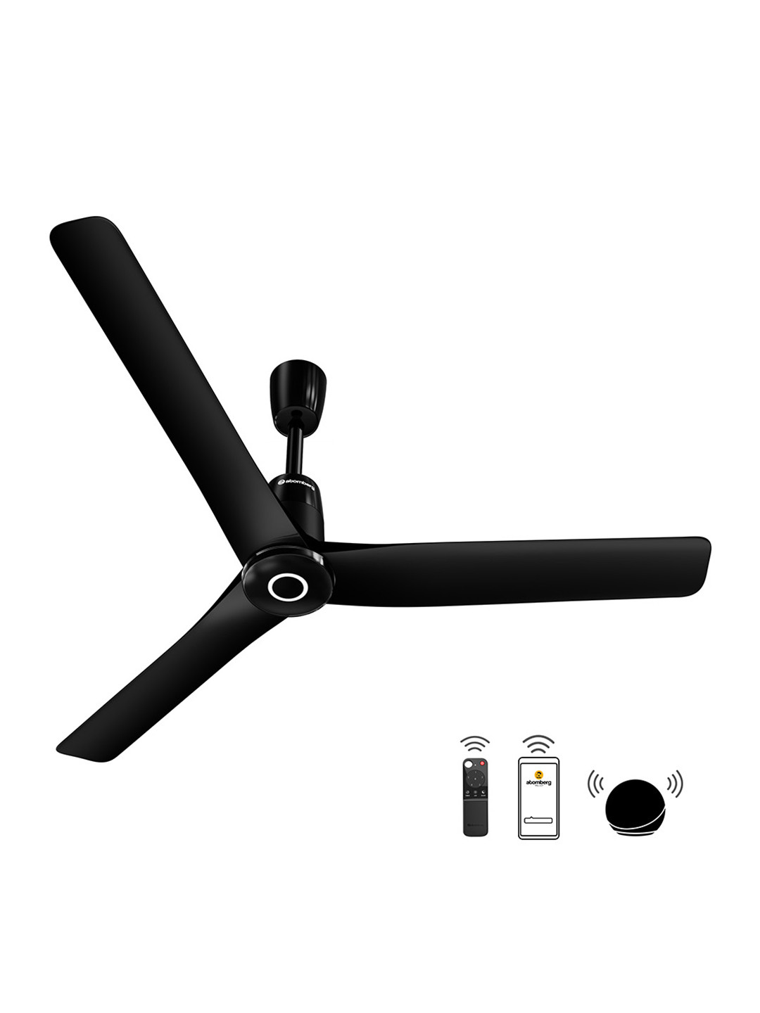 

Atomberg Technologies Aris Contour Midnight Black Remote Controlled 3 Blades Ceiling Fan