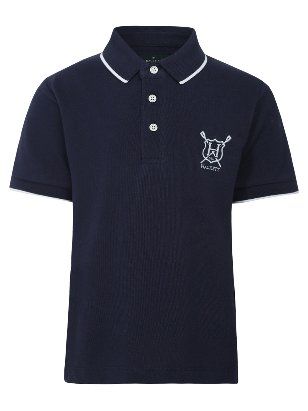 

HACKETT LONDON Boys Polo Collar T-shirt, Navy blue