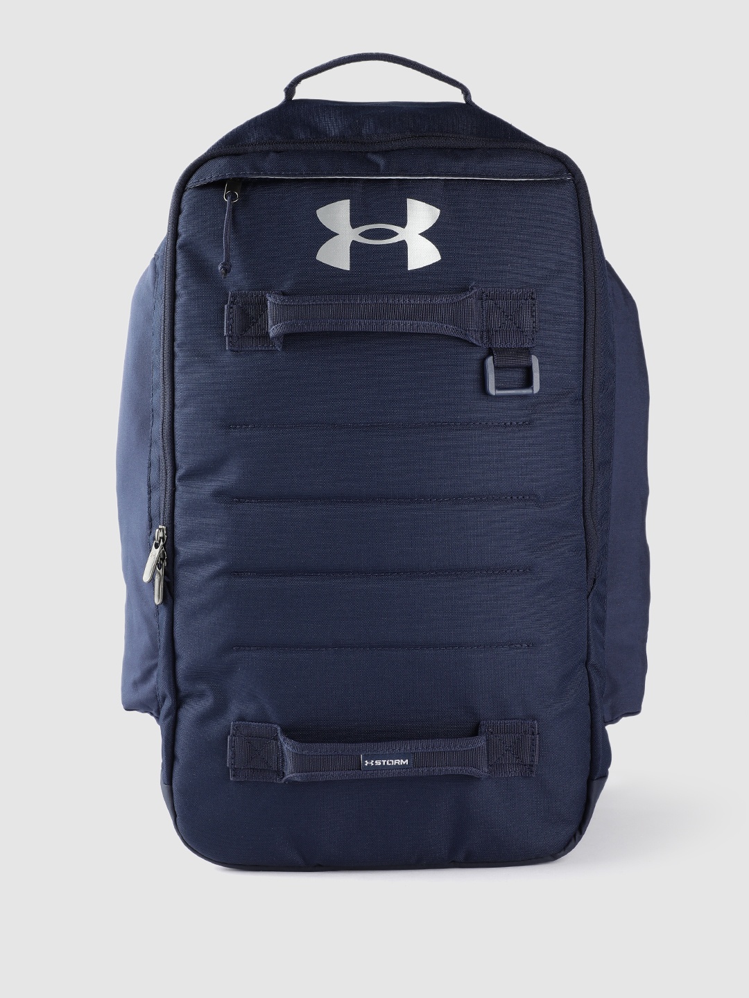 

UNDER ARMOUR Unisex Brand Logo Printed Backpack, Navy blue