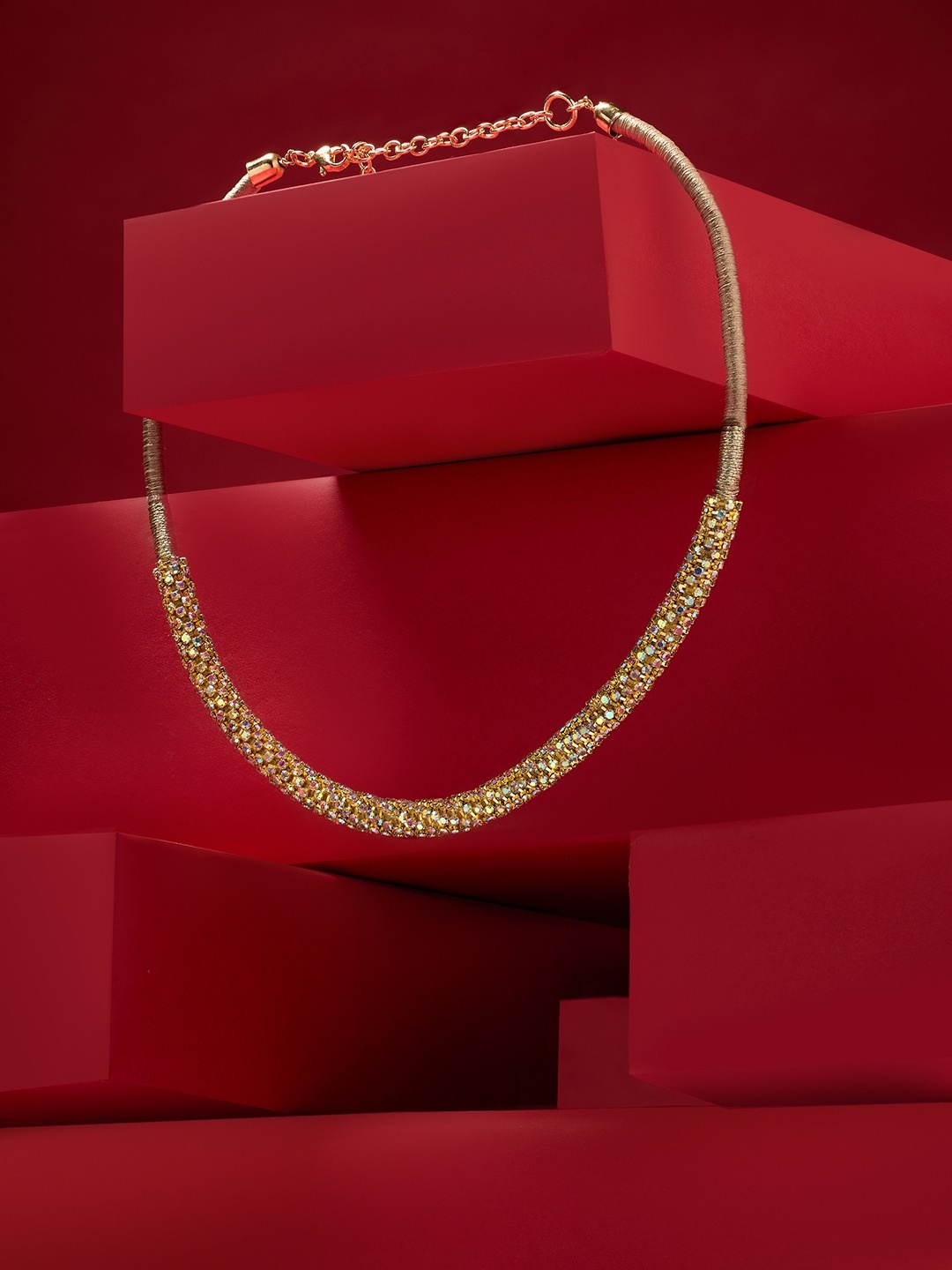 

Zaveri Pearls Gold-Plated Necklace