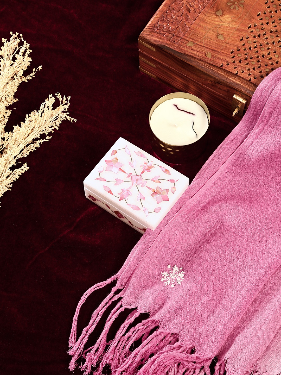 

House of Pataudi Gift Box Set, Pink