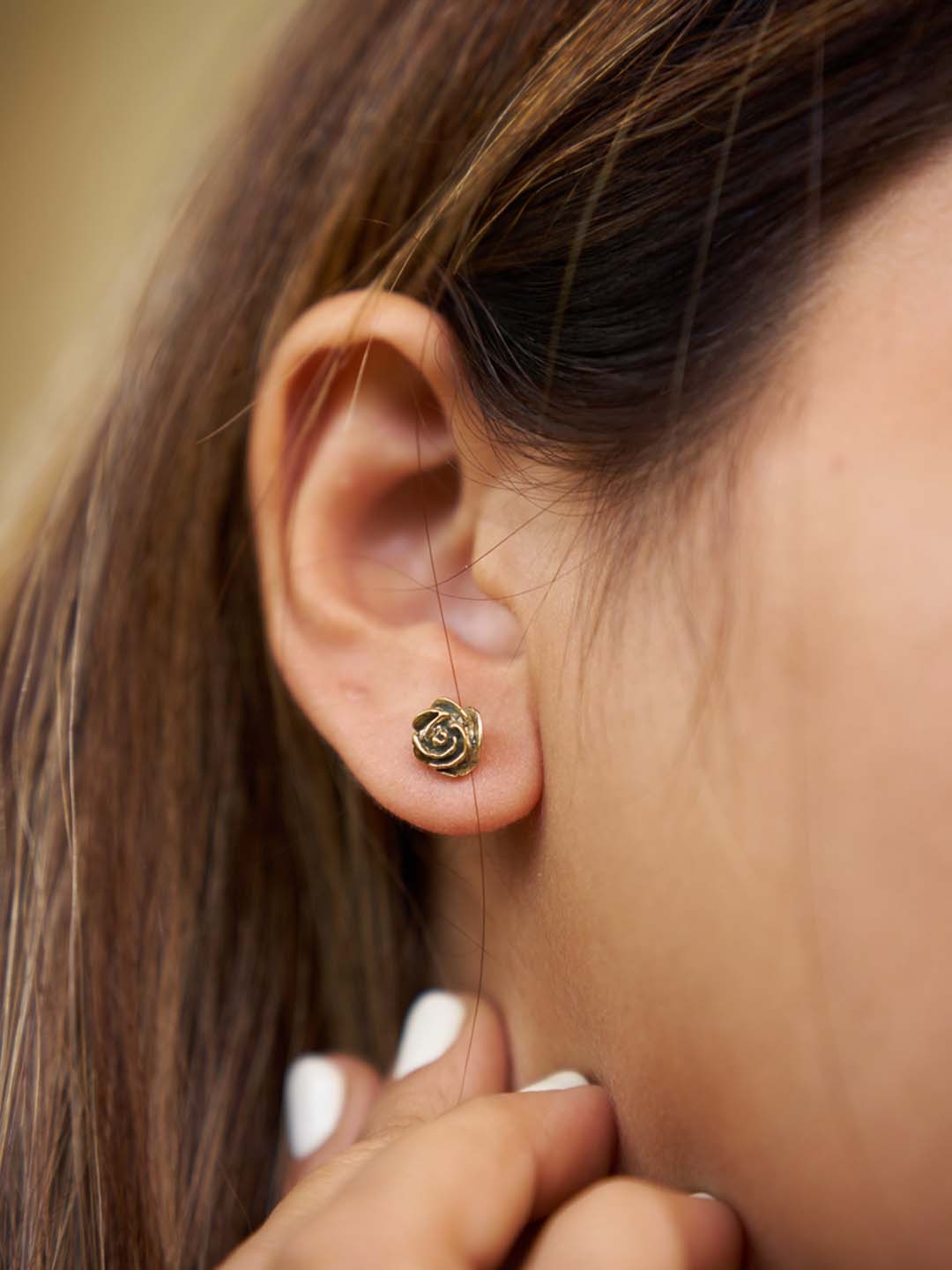 

Soul Works Contemporary Drop Earrings, Gold