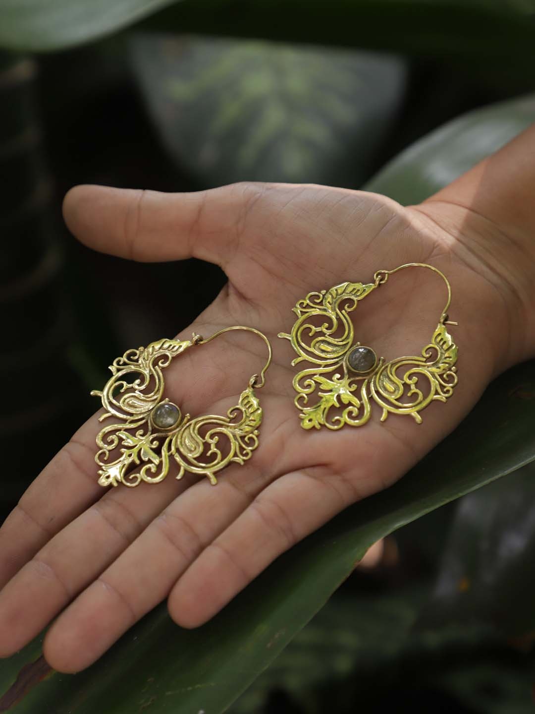 

Soul Works Contemporary Drop Earrings, Gold