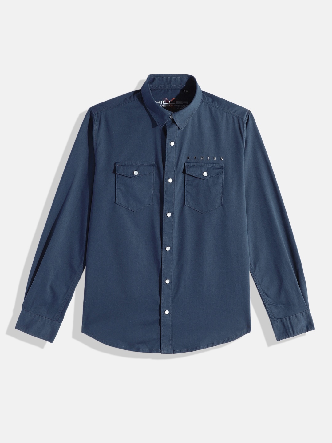 

JUNIOR KILLER Boys Casual Shirt, Navy blue