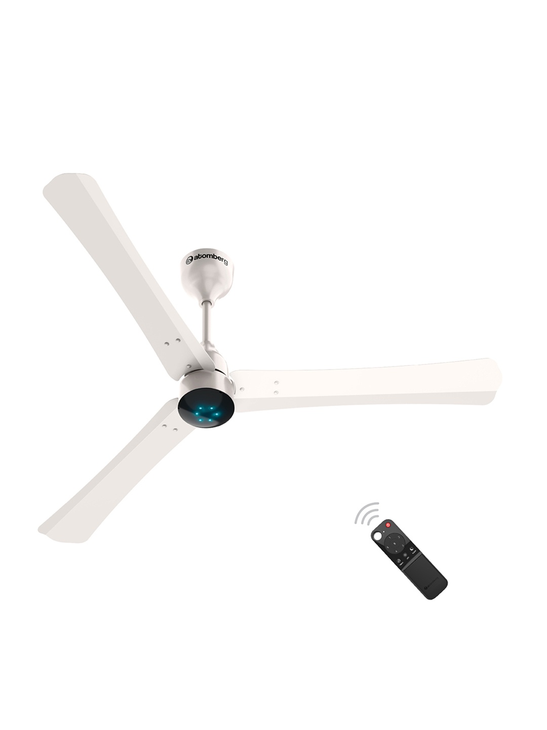 

Atomberg Technologies White Remote Controlled 3 Blades Ceiling Fan