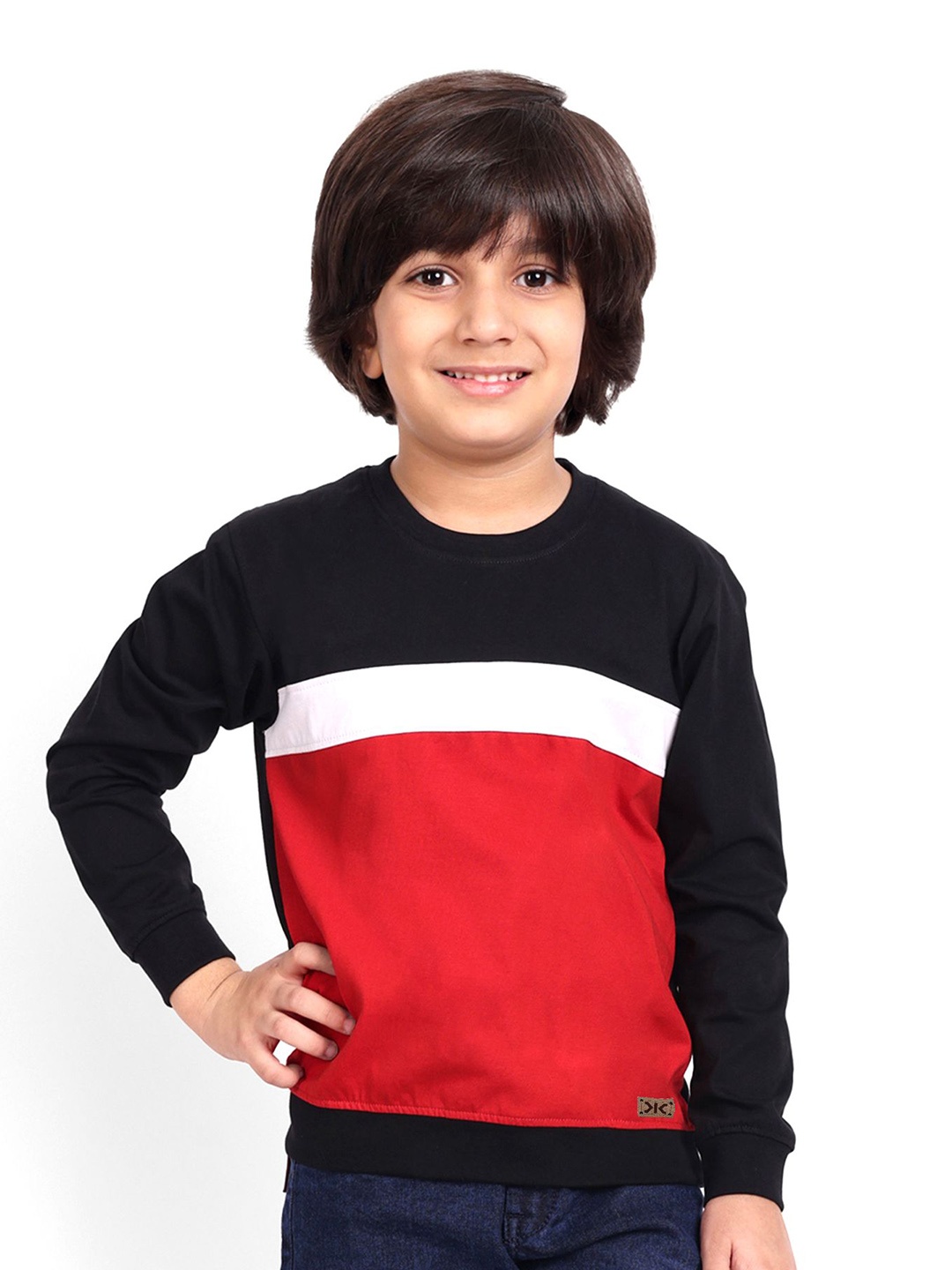 

Killer Boys Colourblocked T-shirt, Black