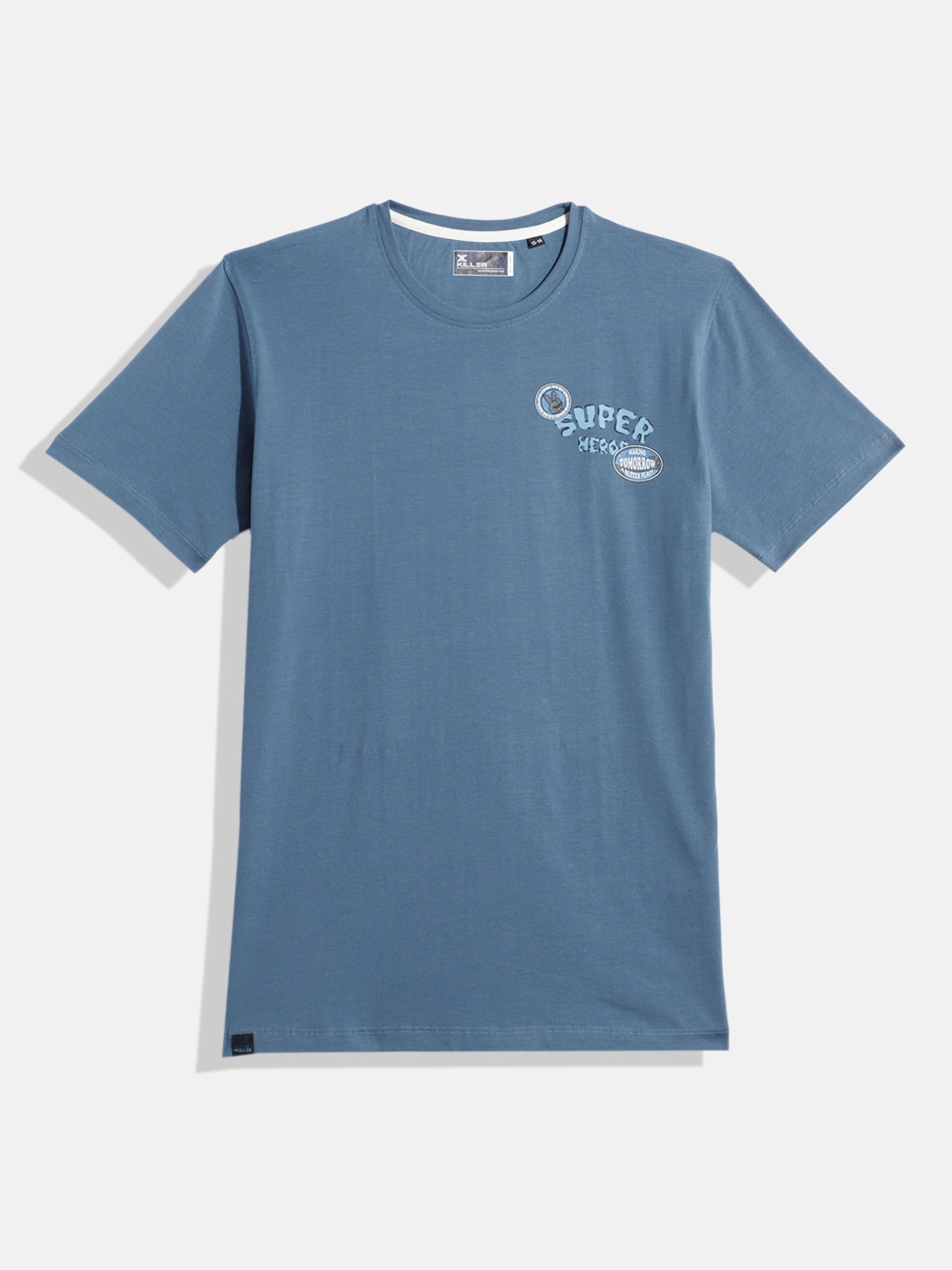 

JUNIOR KILLER Boys Printed T-shirt, Blue