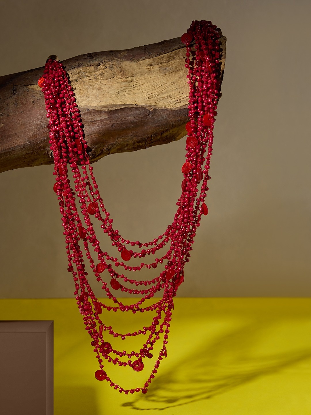 

Zaveri Pearls Gold-Plated Layered Necklace