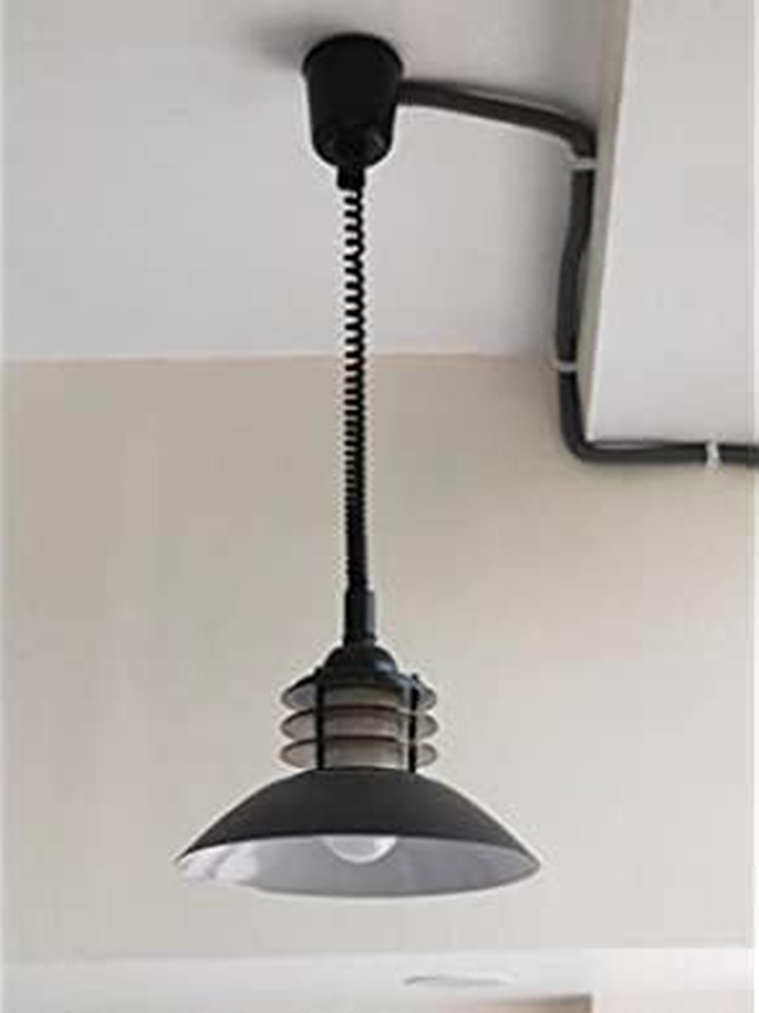 

GAUVIK Black Ceiling Lamp