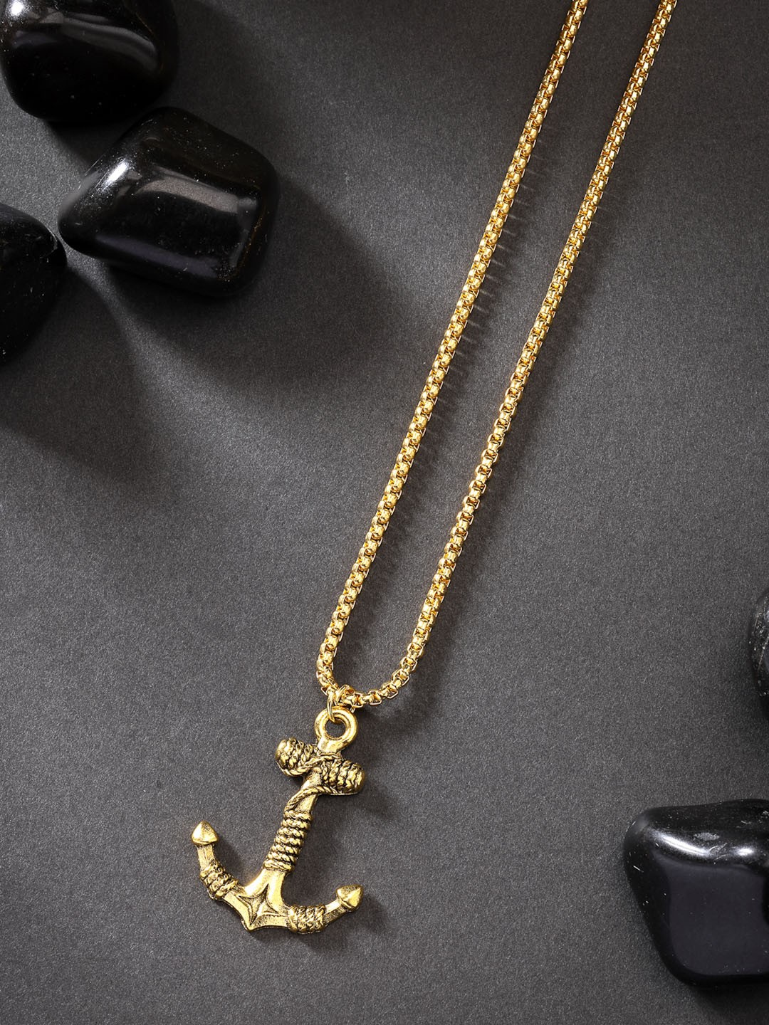 

Roadster Gold-Plated Contemporary Pendants with Chains