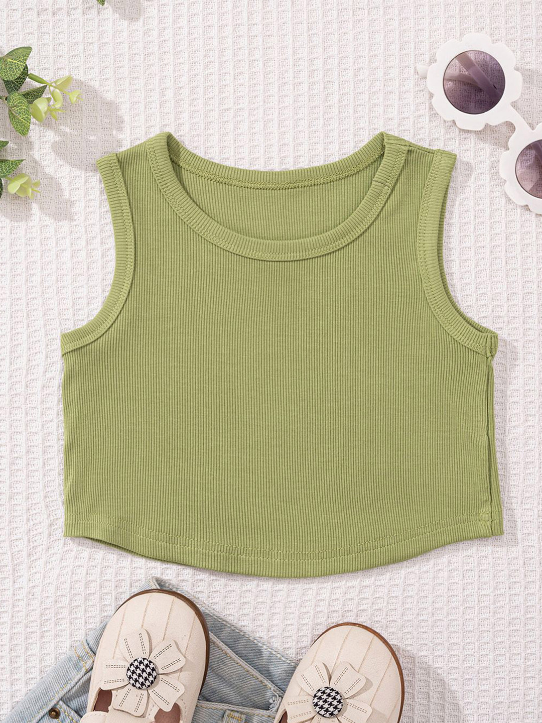 

YK A-Line Dress, Green