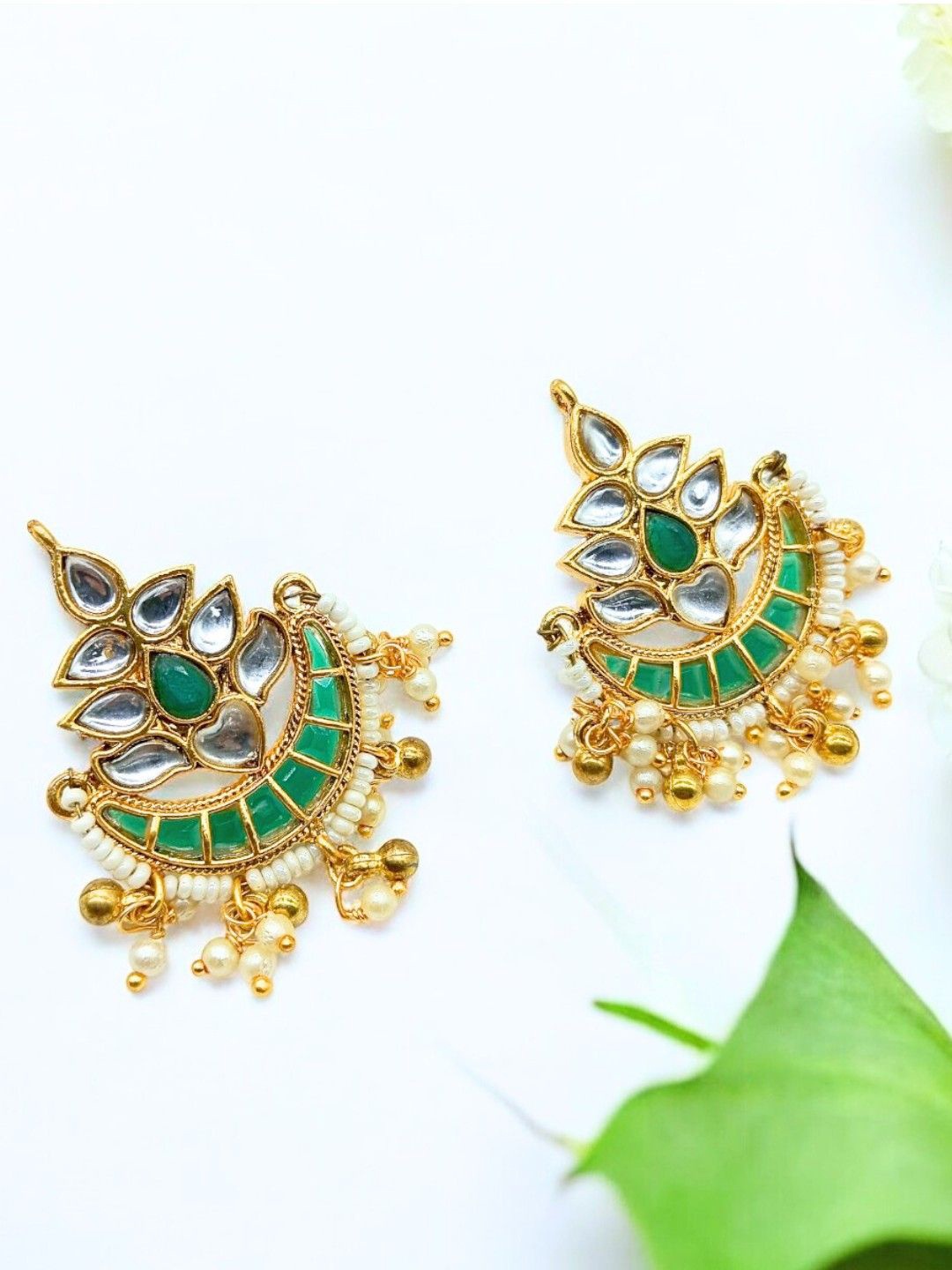

Anouk Contemporary Studs Earrings, Gold