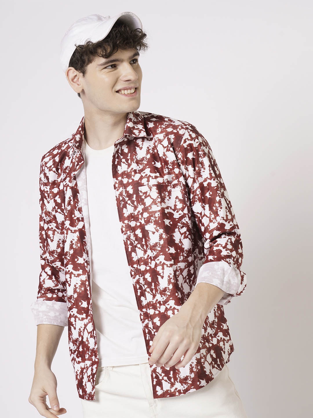 

TRYBUY.IN Men Modern Opaque Printed Party Shirt, Multi